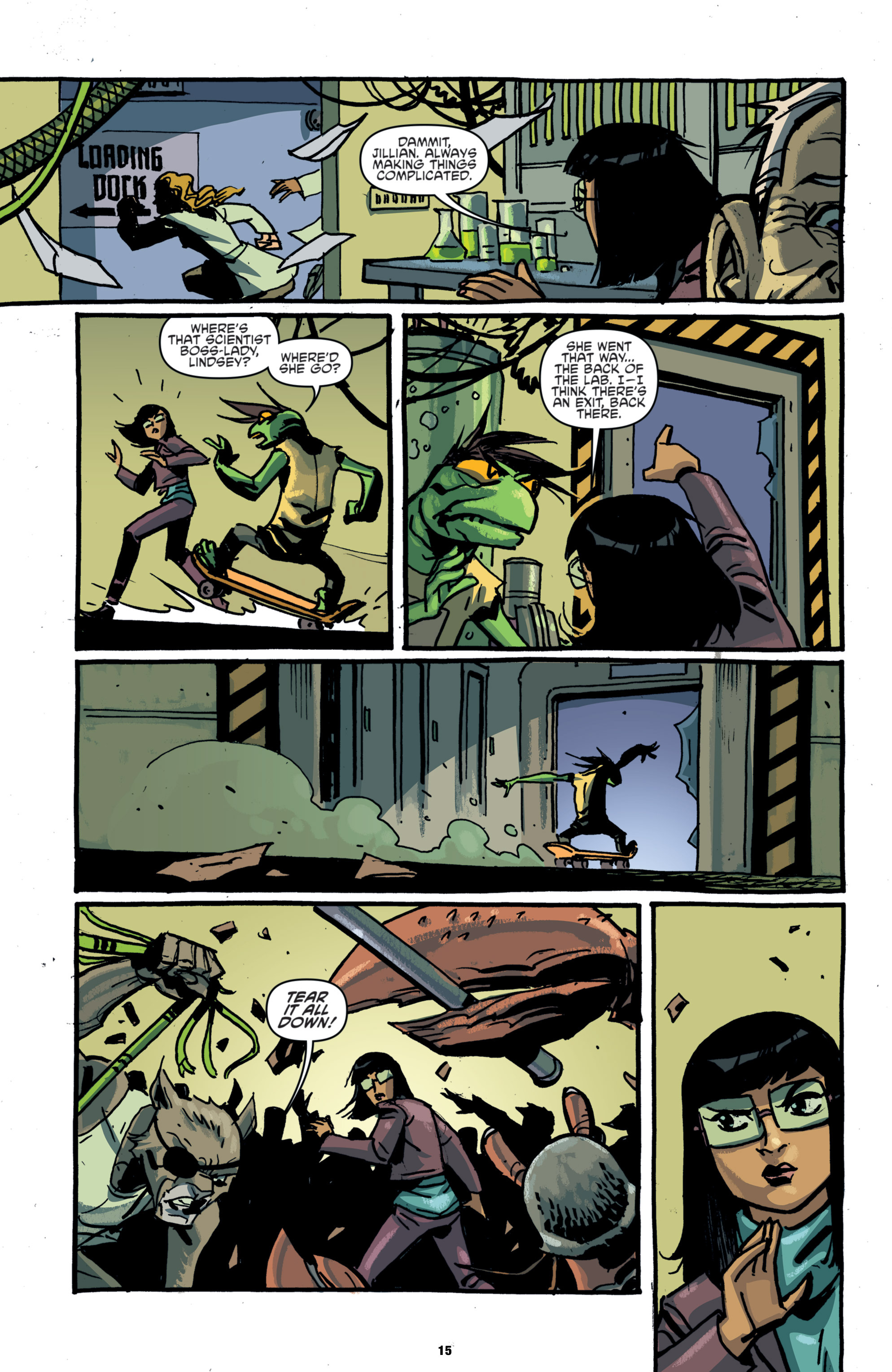 Read online Teenage Mutant Ninja Turtles: Mutanimals comic -  Issue #1 - 17