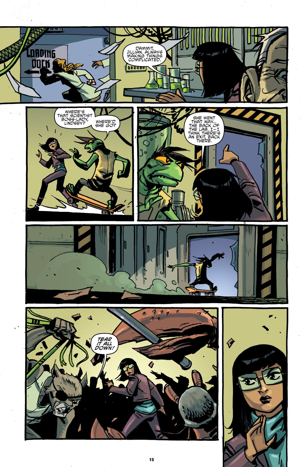 Teenage Mutant Ninja Turtles: Mutanimals issue 1 - Page 17