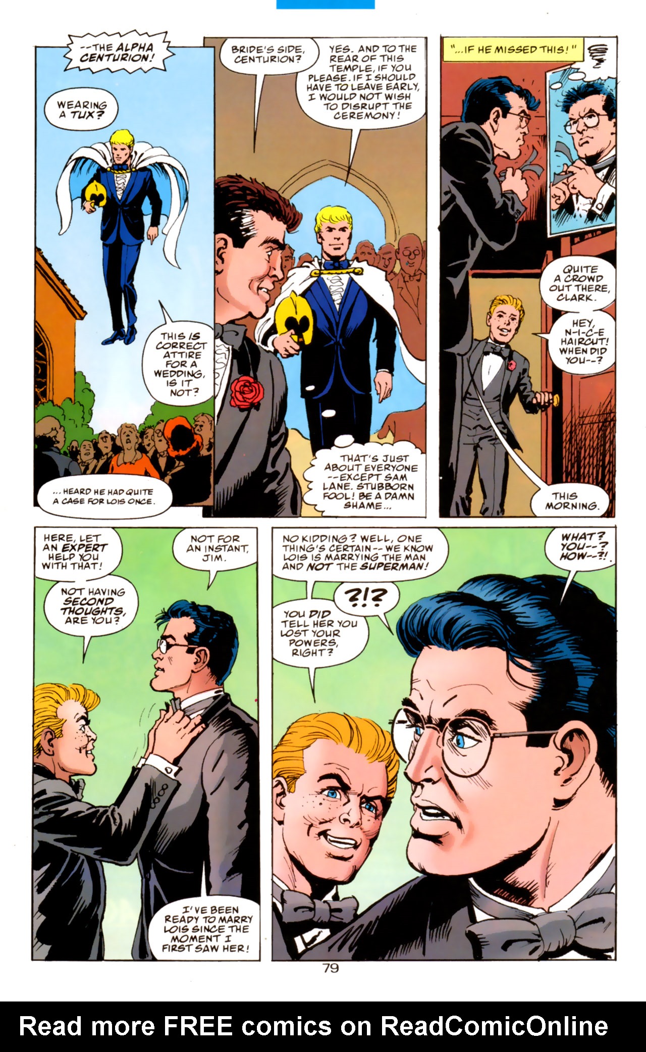 Read online Superman: The Wedding Album comic -  Issue # Full - 80