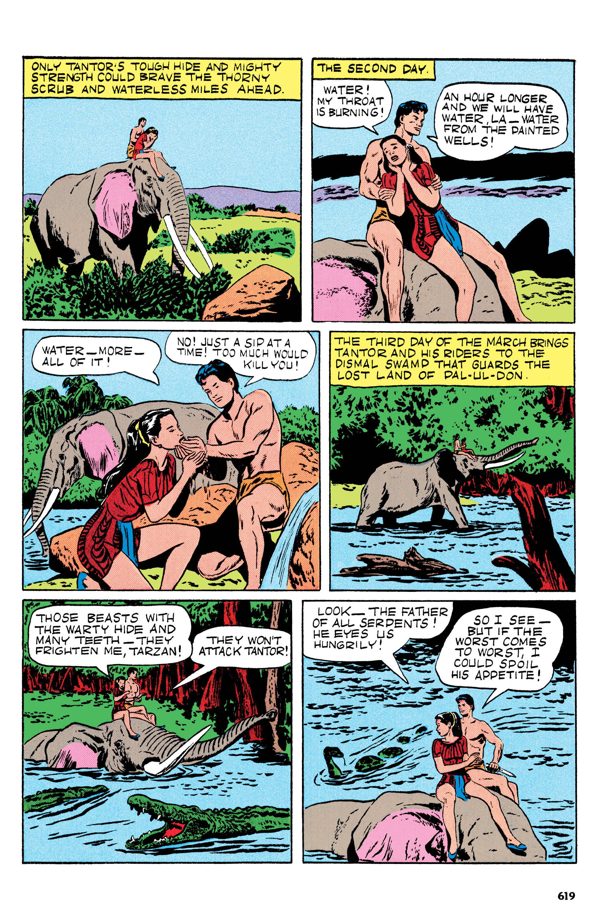 Read online Edgar Rice Burroughs Tarzan: The Jesse Marsh Years Omnibus comic -  Issue # TPB (Part 7) - 21