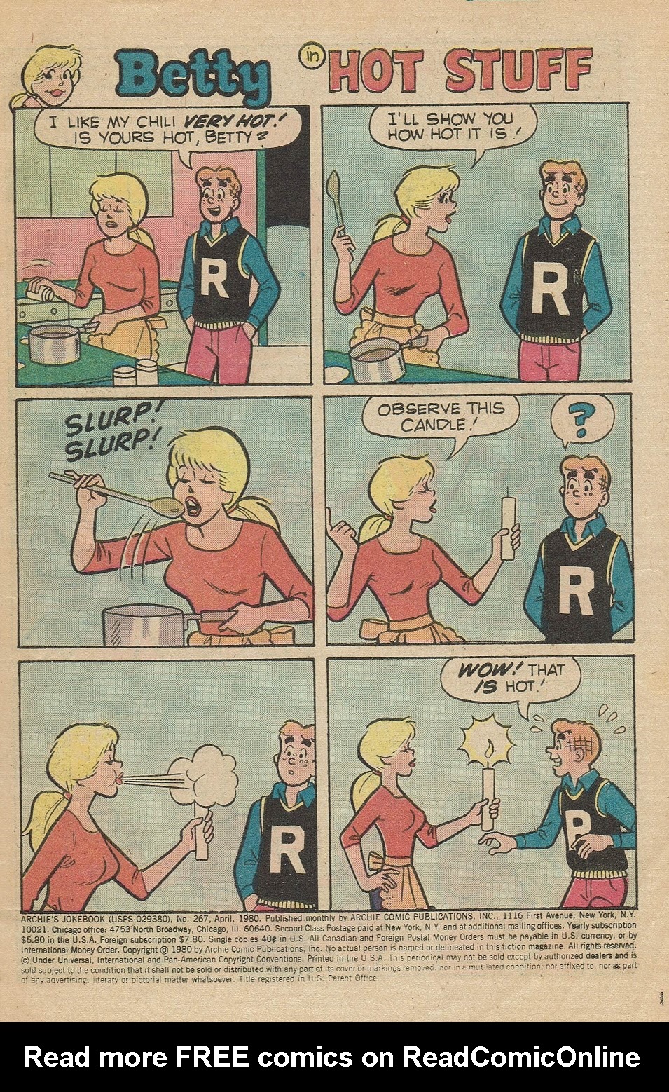 Read online Archie's Joke Book Magazine comic -  Issue #267 - 3