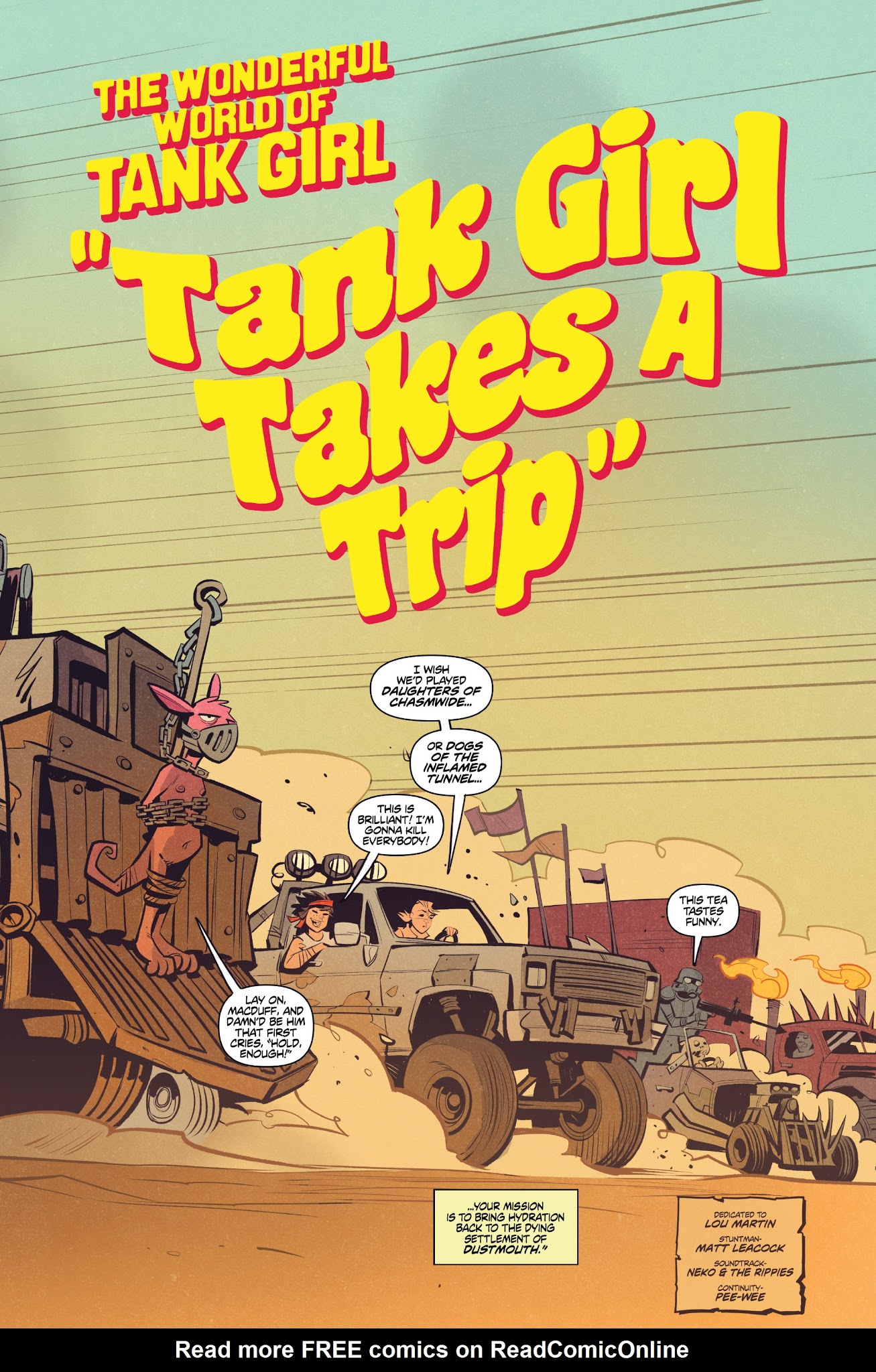 Read online The Wonderful World of Tank Girl comic -  Issue #4 - 9