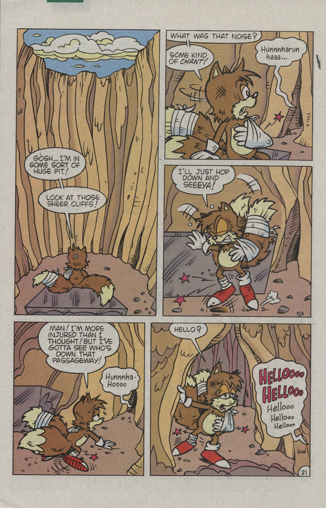 Read online Tails comic -  Issue #2 - 28