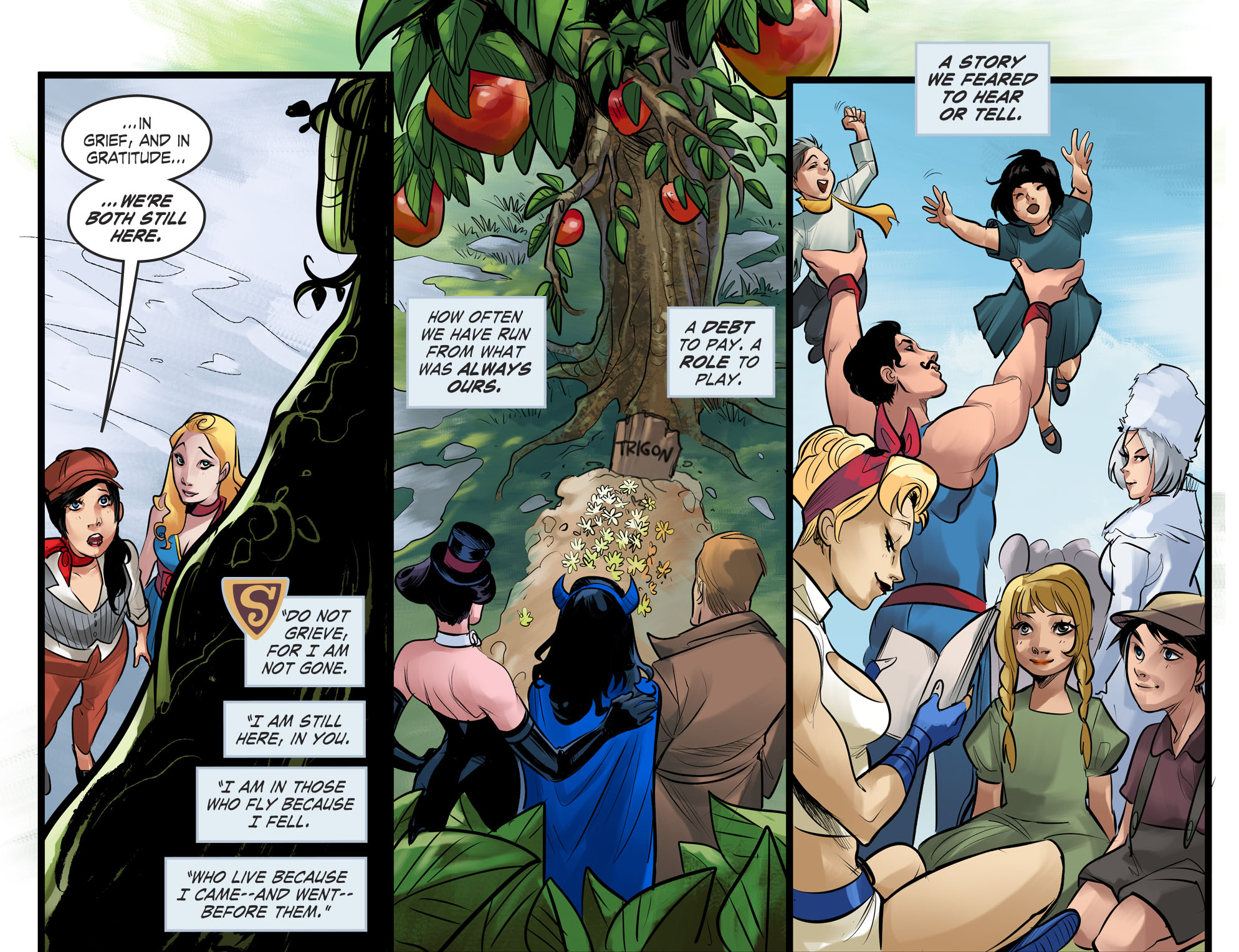 Read online DC Comics: Bombshells comic -  Issue #100 - 18