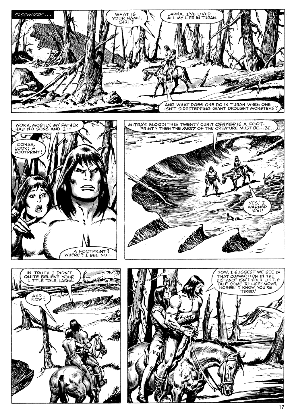 Read online The Savage Sword Of Conan comic -  Issue #72 - 17