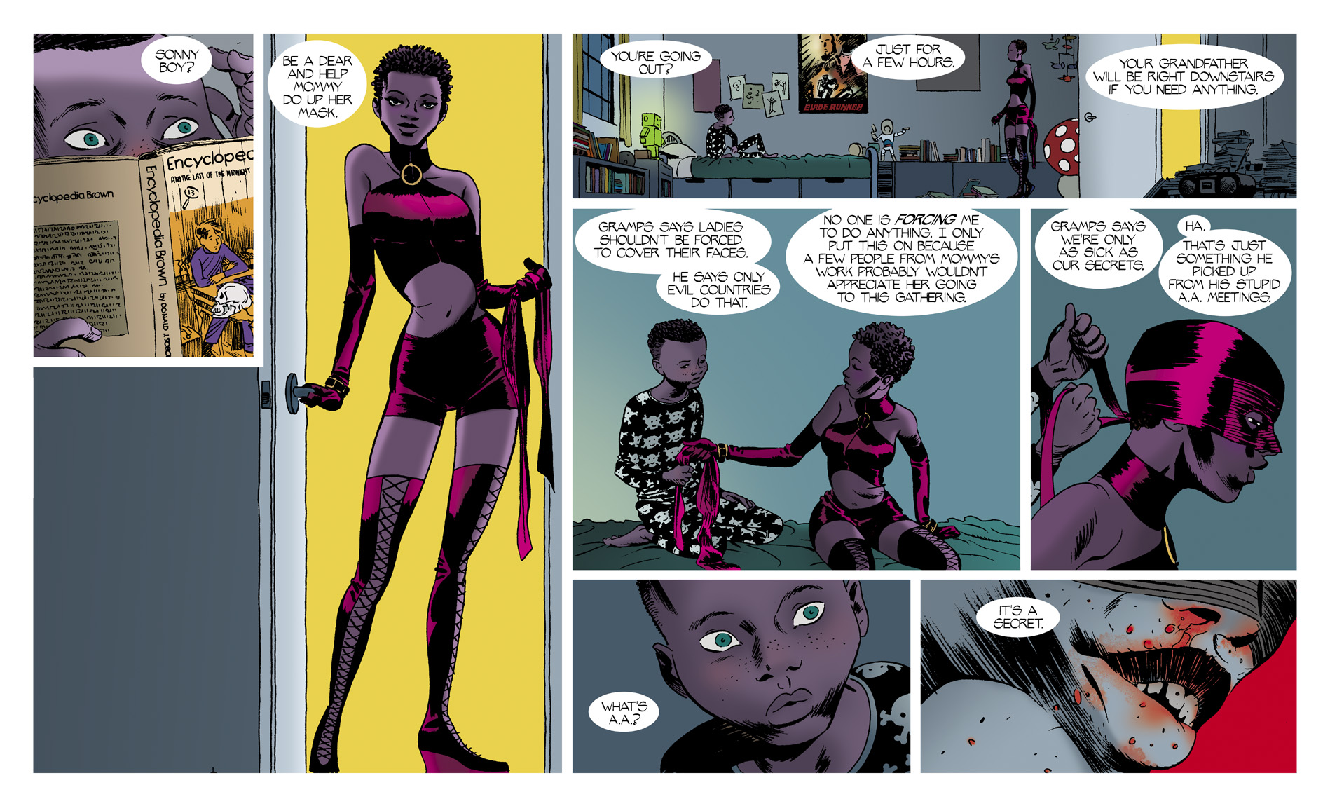 Read online The Private Eye comic -  Issue #3 - 4