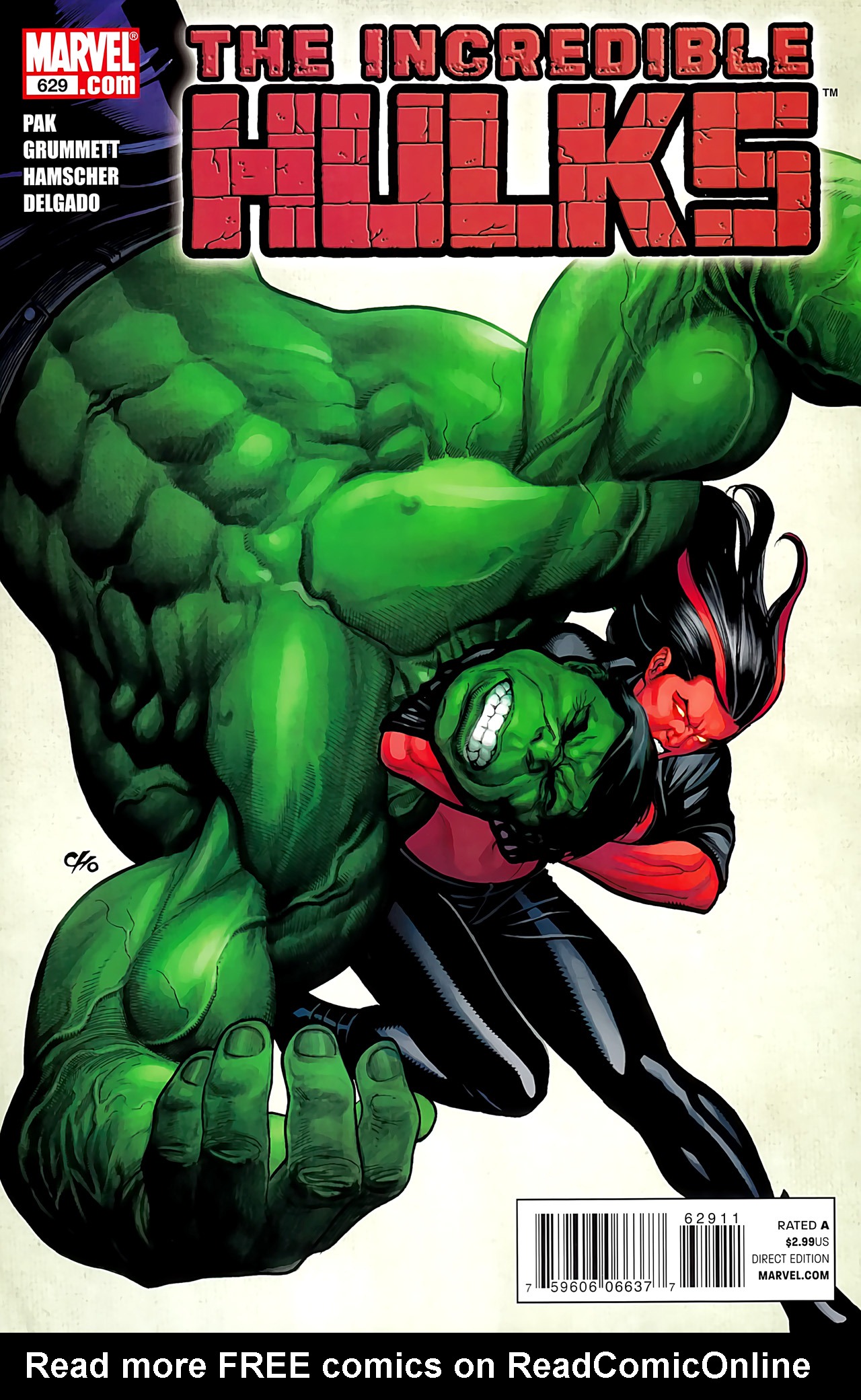 Read online Incredible Hulks (2010) comic -  Issue #629 - 1