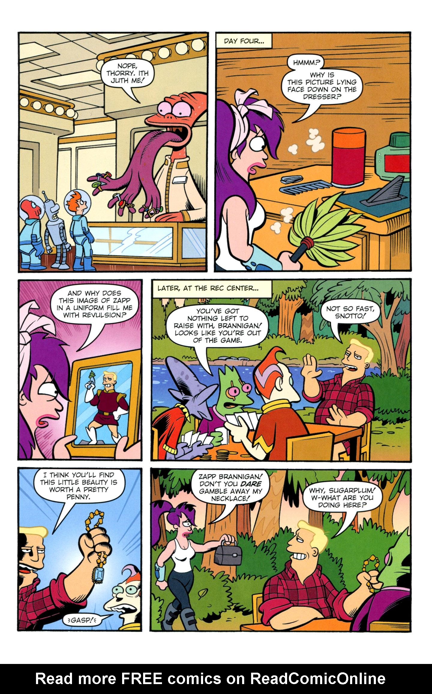Read online Futurama Comics comic -  Issue #62 - 18
