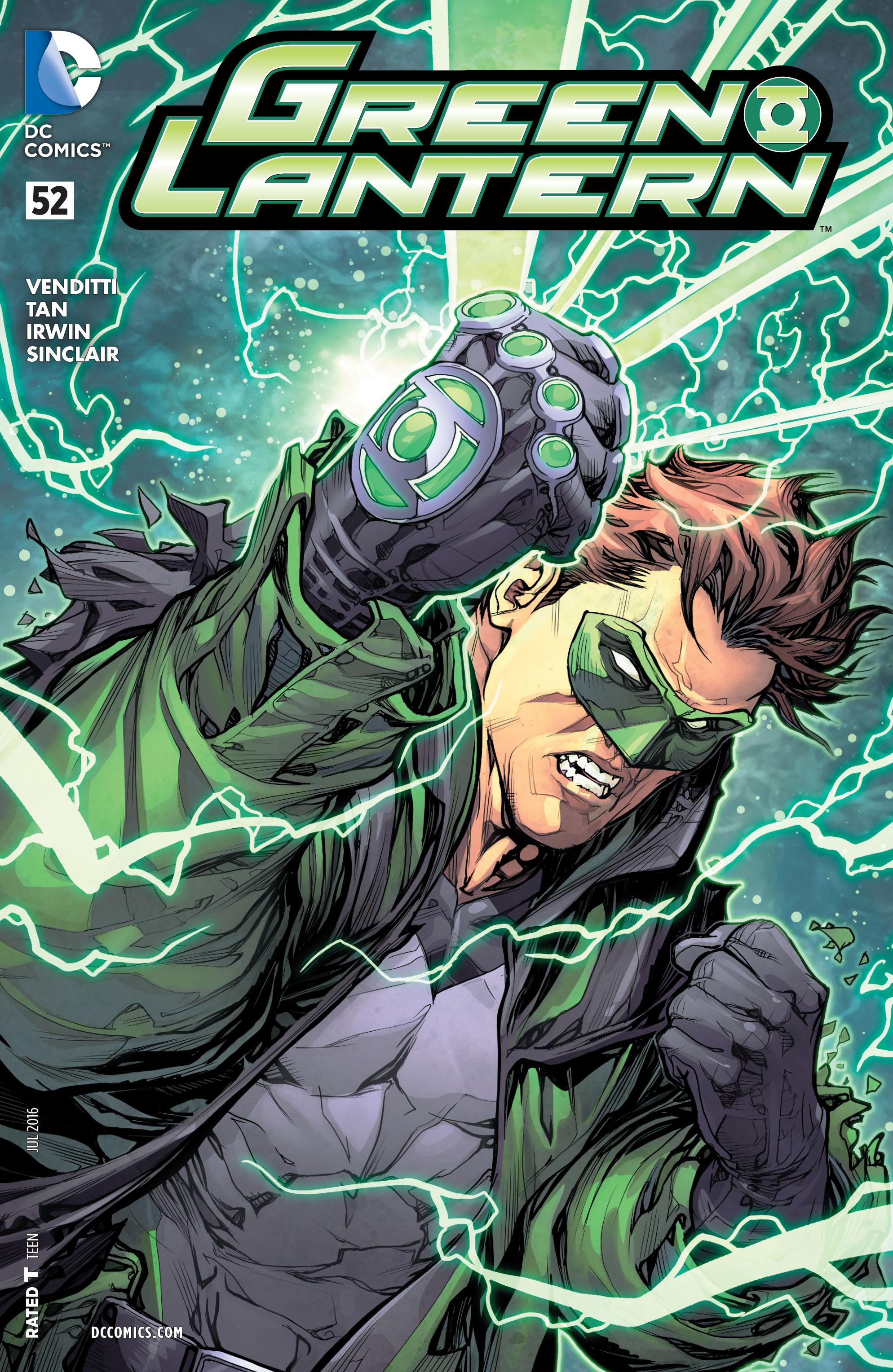 Read online Green Lantern (2011) comic -  Issue #52 - 1