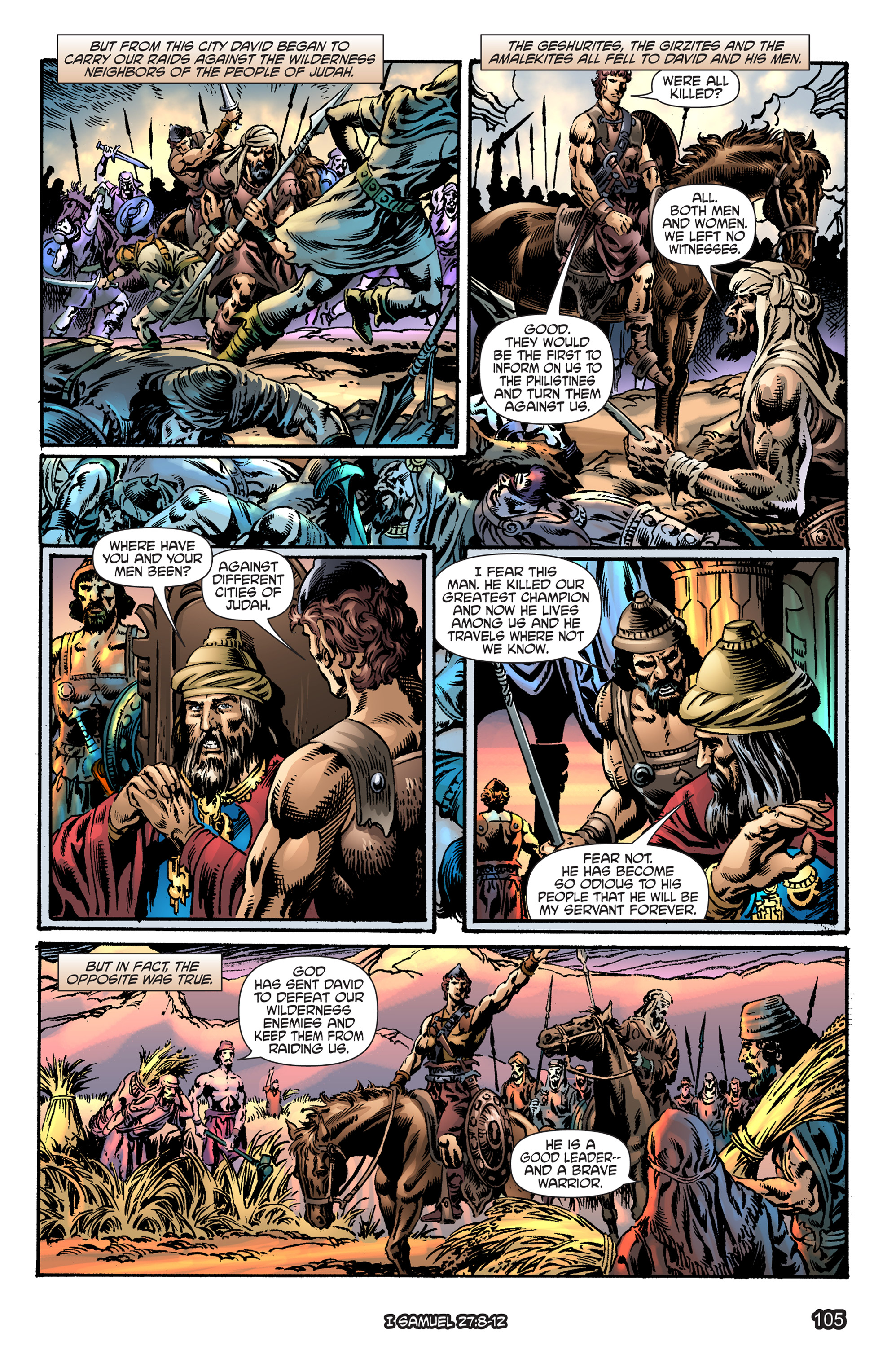 Read online The Kingstone Bible comic -  Issue #5 - 109