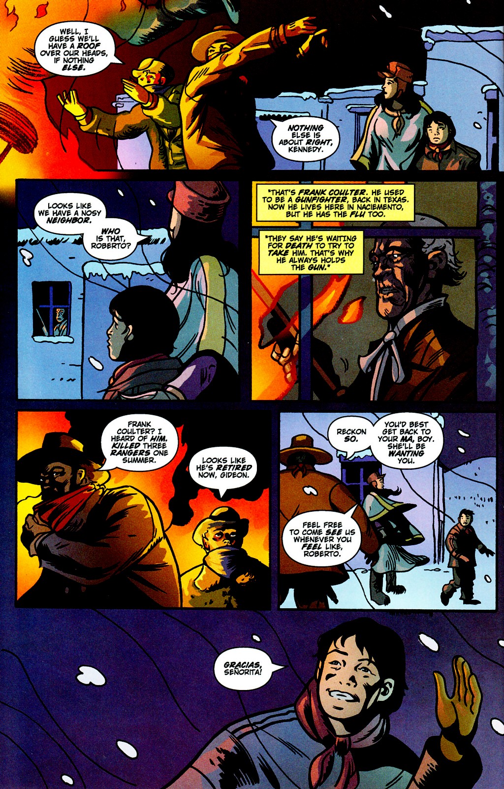Read online Desperadoes: Epidemic! comic -  Issue # Full - 9