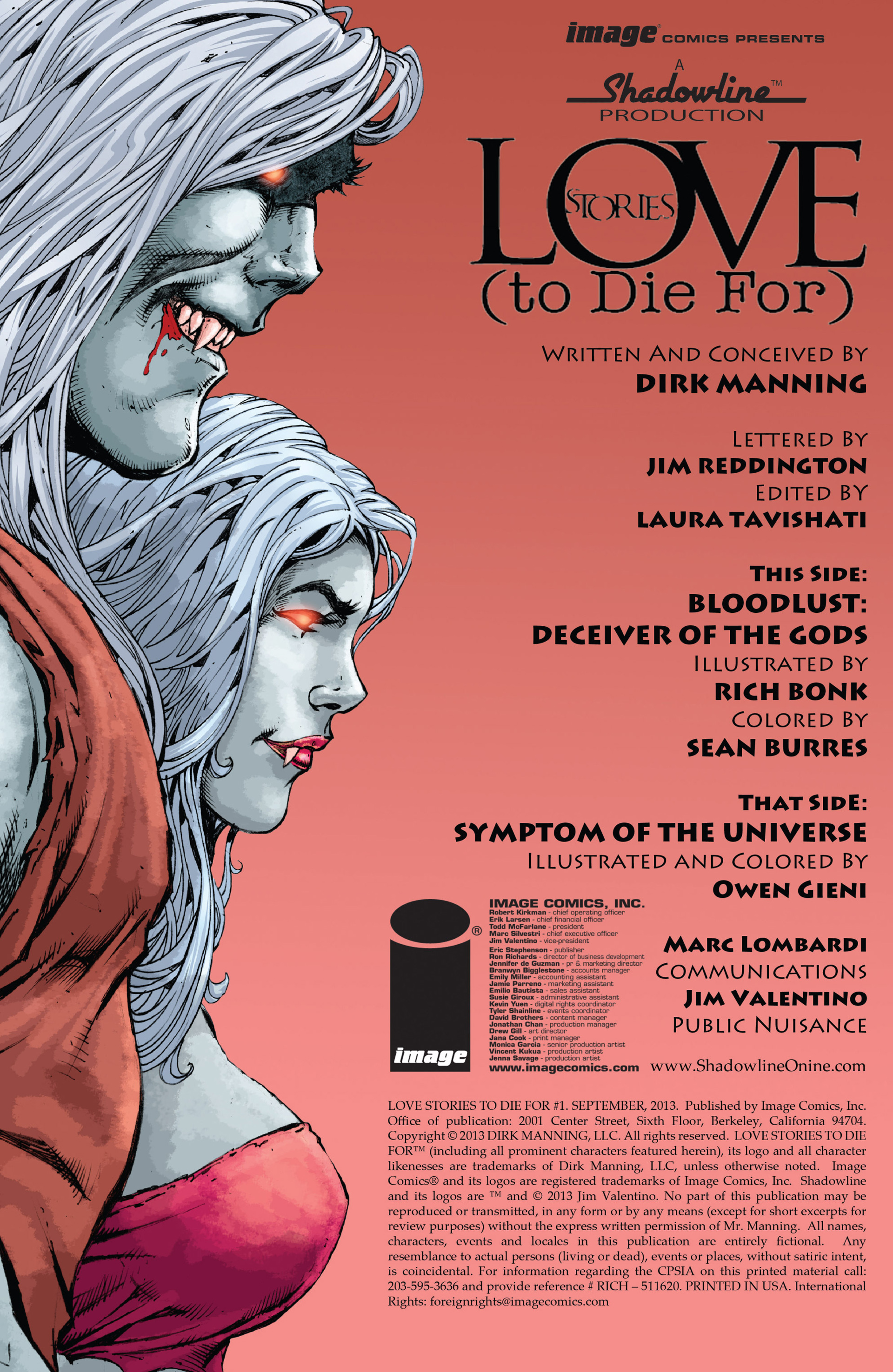 Read online Love Stories to Die For comic -  Issue # Full - 2