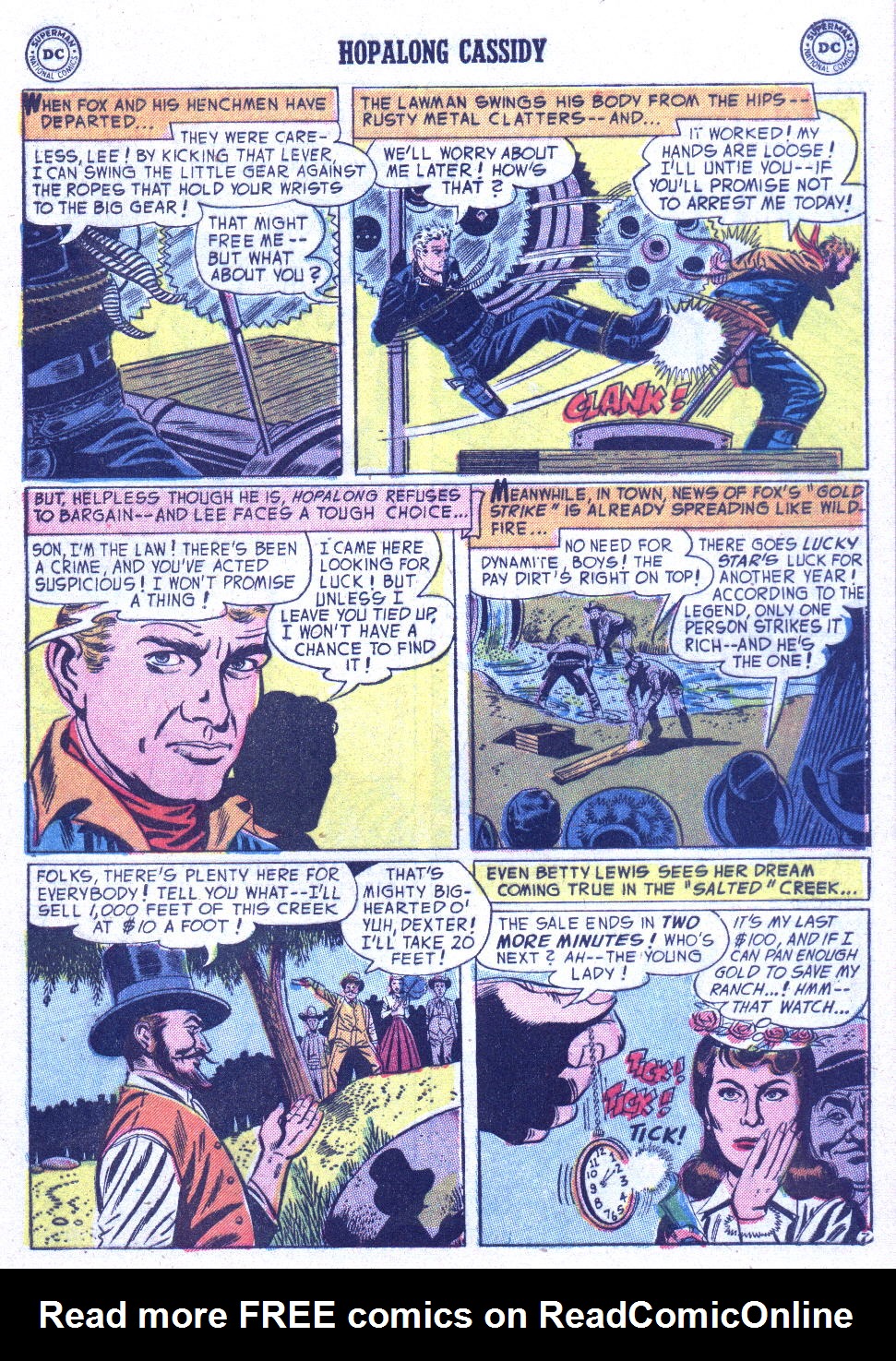 Read online Hopalong Cassidy comic -  Issue #89 - 9