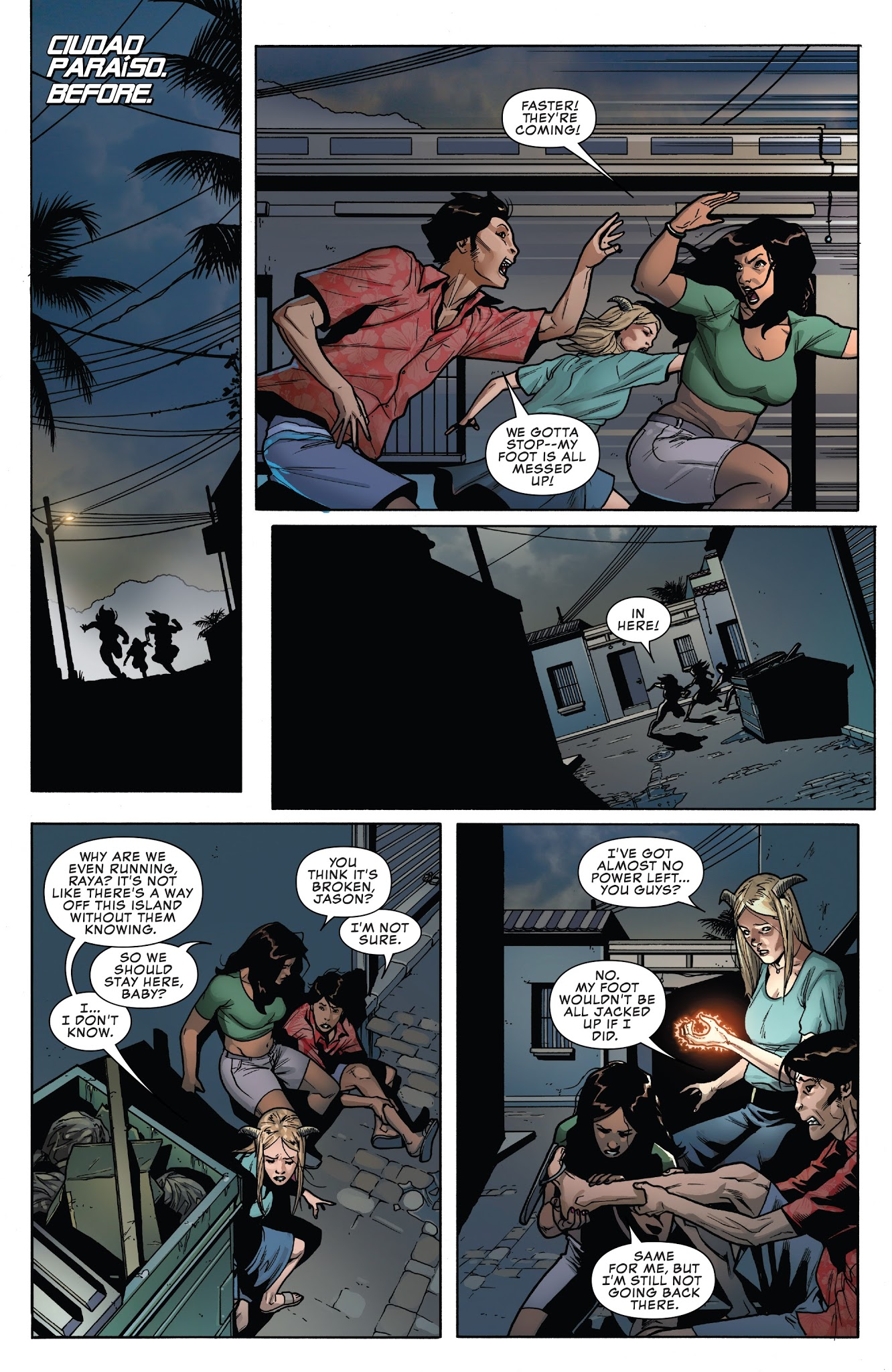 Read online Rogue & Gambit comic -  Issue #1 - 5