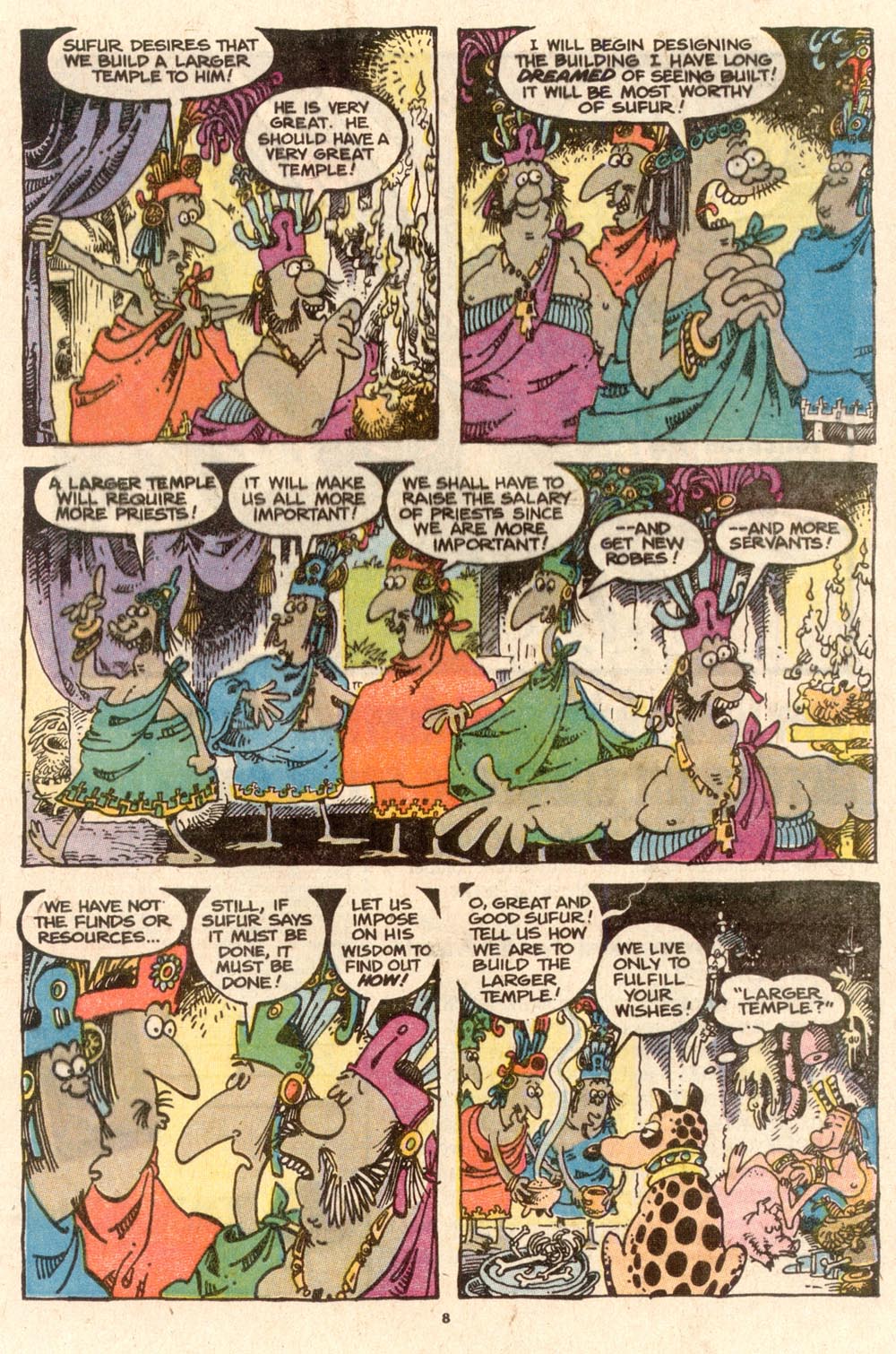 Read online Sergio Aragonés Groo the Wanderer comic -  Issue #58 - 8