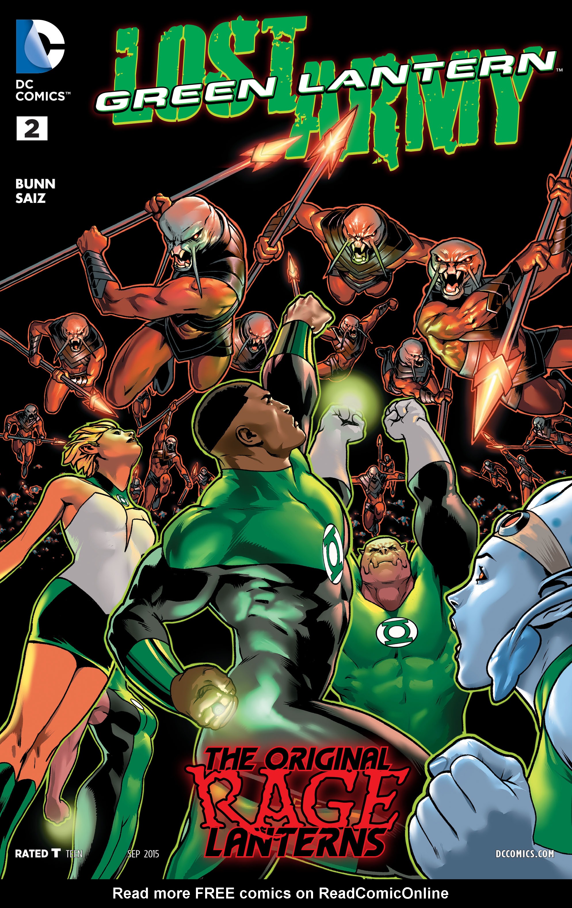 Read online Green Lantern: Lost Army comic -  Issue #2 - 1