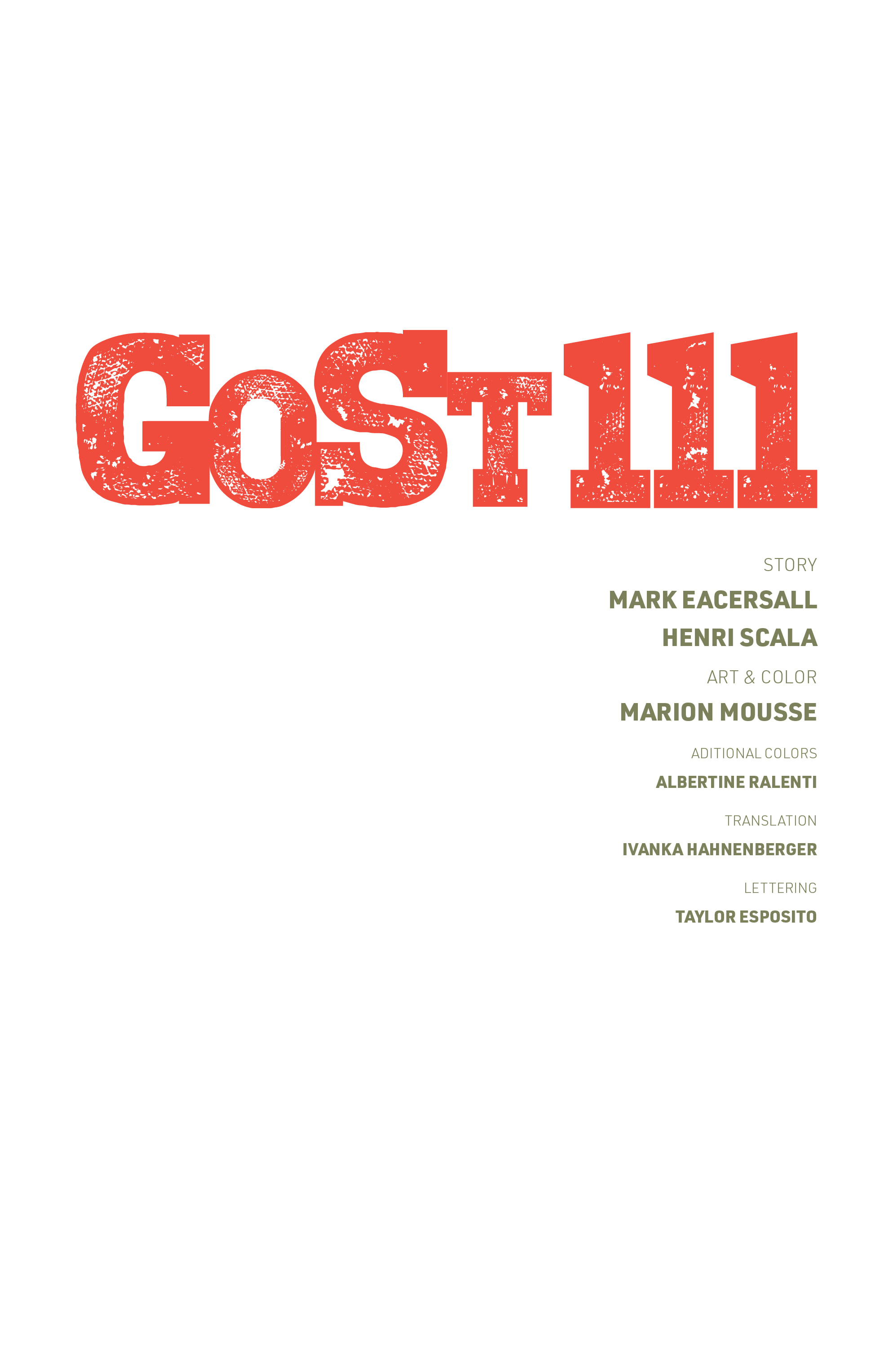 Read online GoST 111 comic -  Issue # TPB (Part 1) - 5
