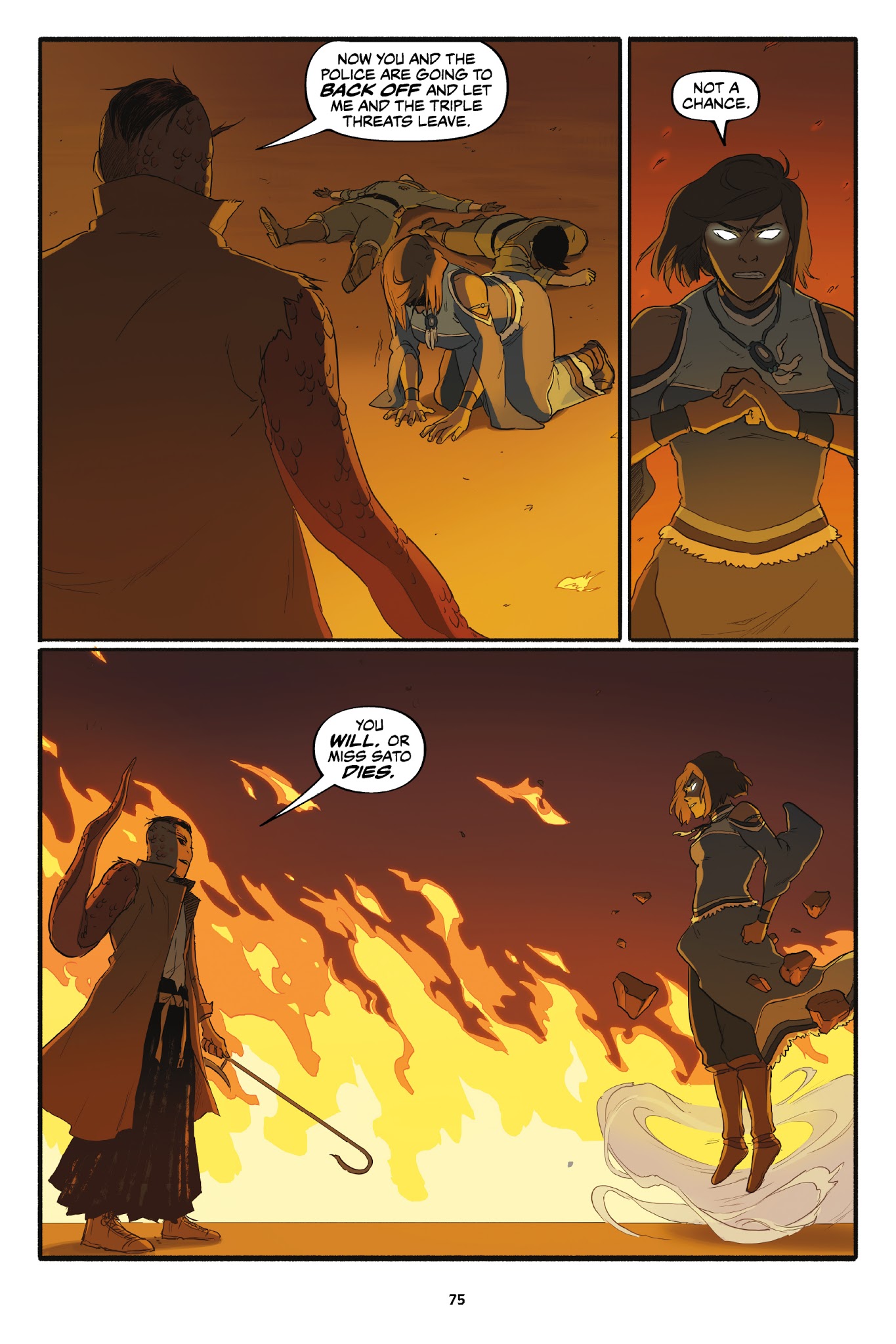 Read online Nickelodeon The Legend of Korra – Turf Wars comic -  Issue #2 - 76