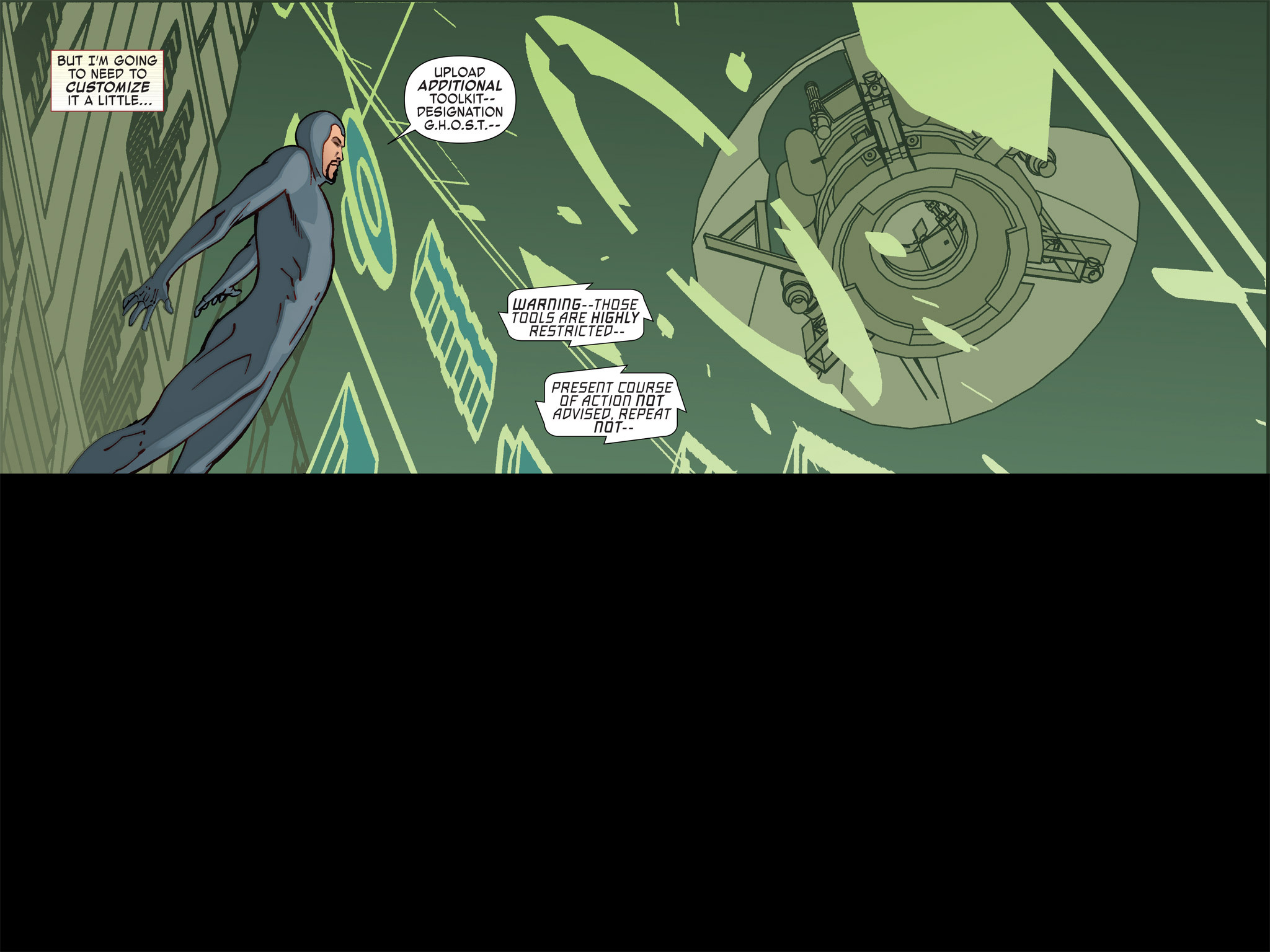 Read online Iron Man: Fatal Frontier Infinite Comic comic -  Issue #7 - 13