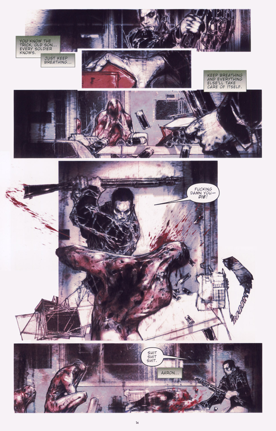 Read online Silent Hill: Among the Damned comic -  Issue # Full - 14