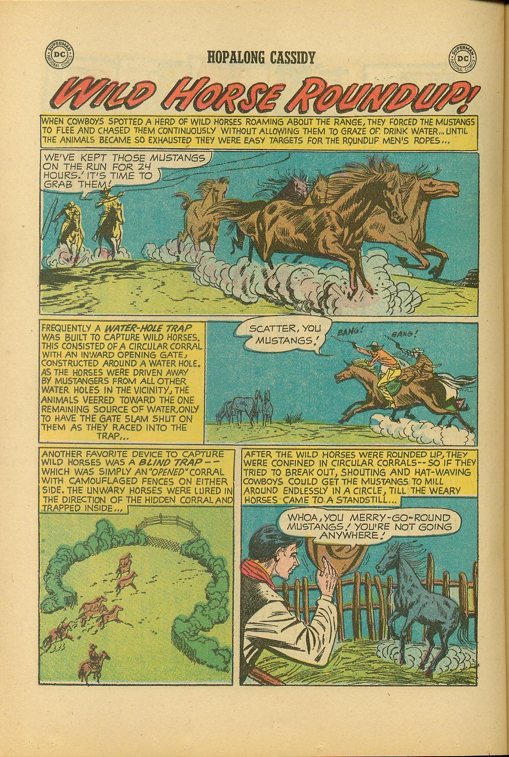 Read online Hopalong Cassidy comic -  Issue #100 - 22