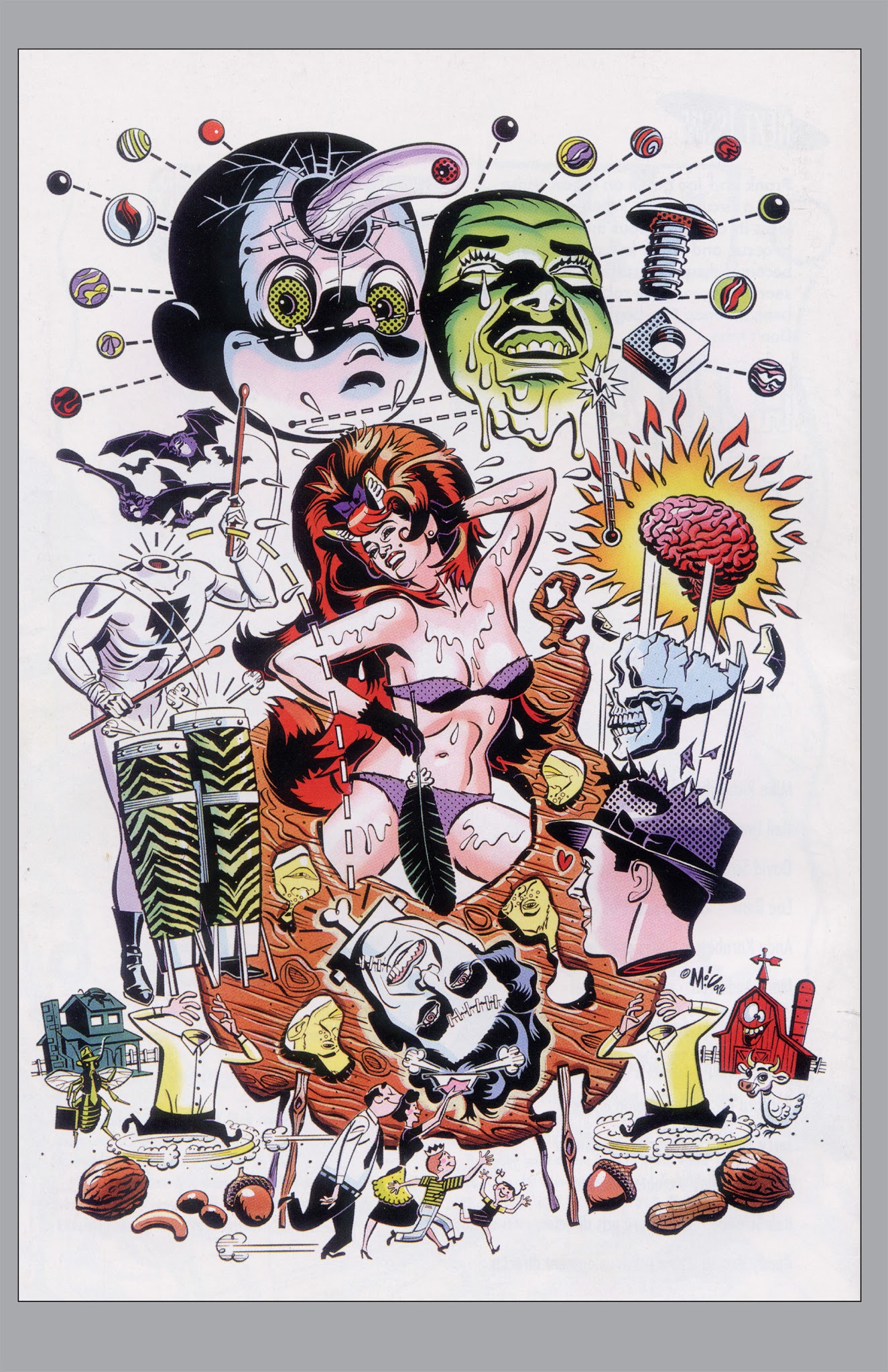 Read online Madman 20th Anniversary Monster! comic -  Issue # TPB - 183