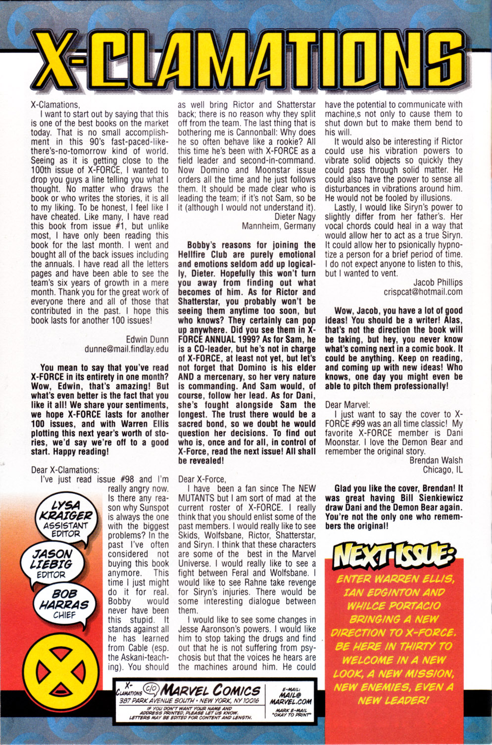 Read online X-Force (1991) comic -  Issue #101 - 24
