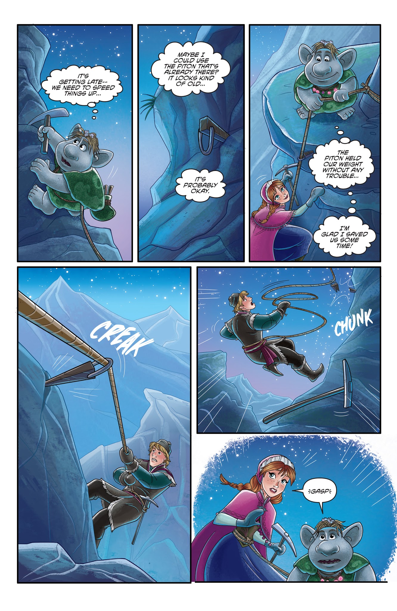Read online Disney Frozen comic -  Issue #4 - 7