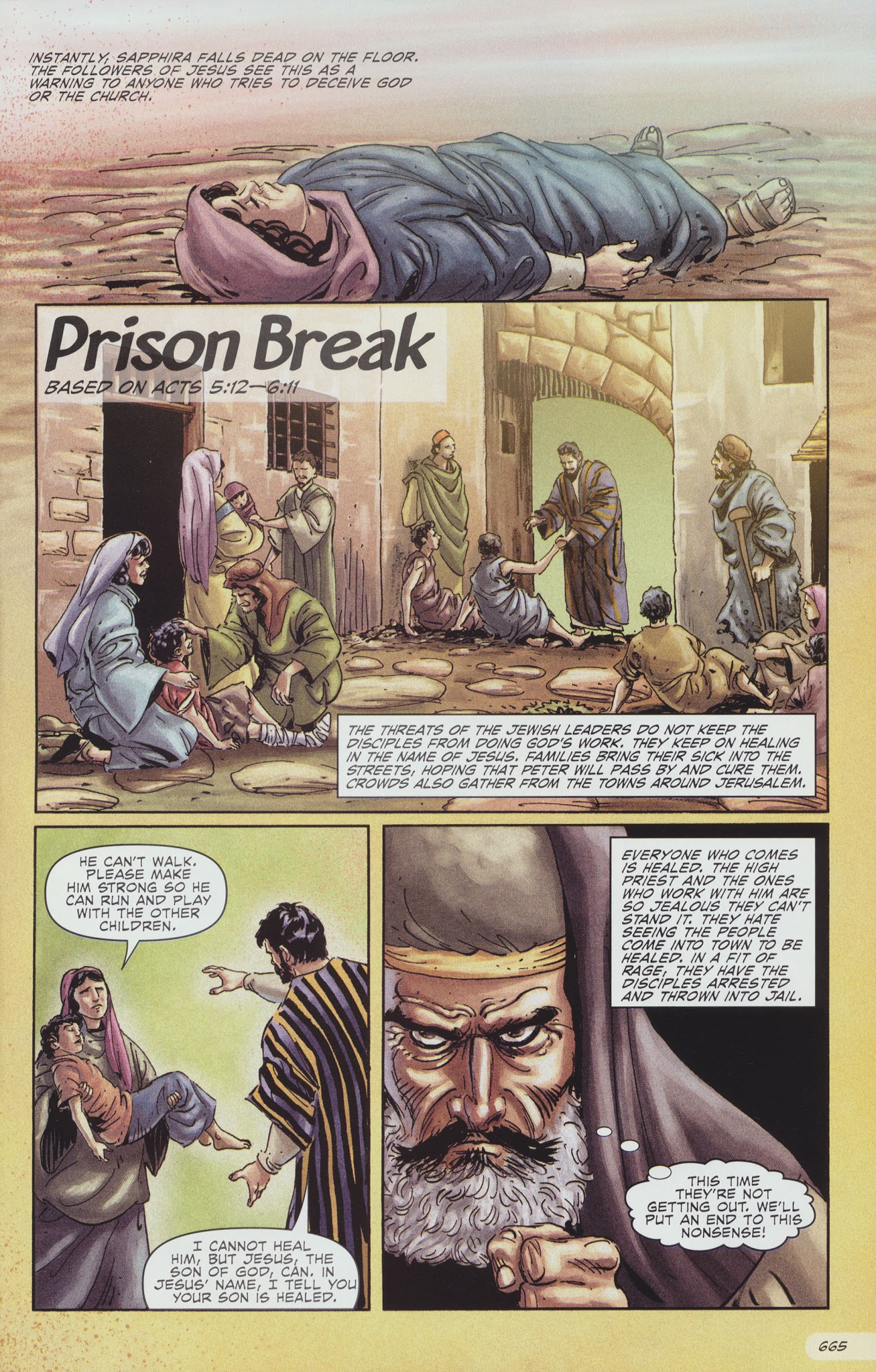 Read online The Action Bible comic -  Issue # TPB 2 - 288