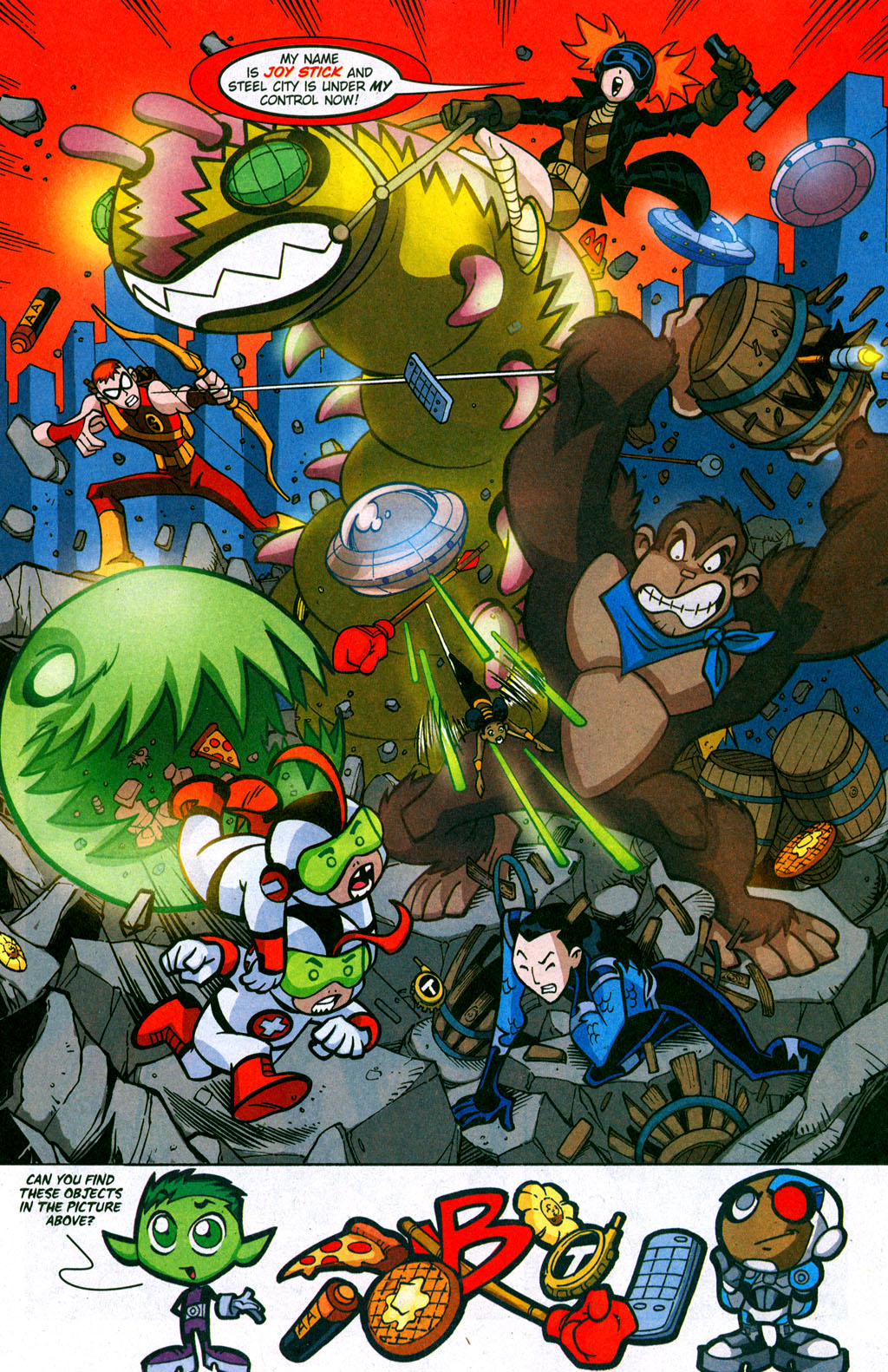 Read online Teen Titans Go! (2003) comic -  Issue #41 - 6