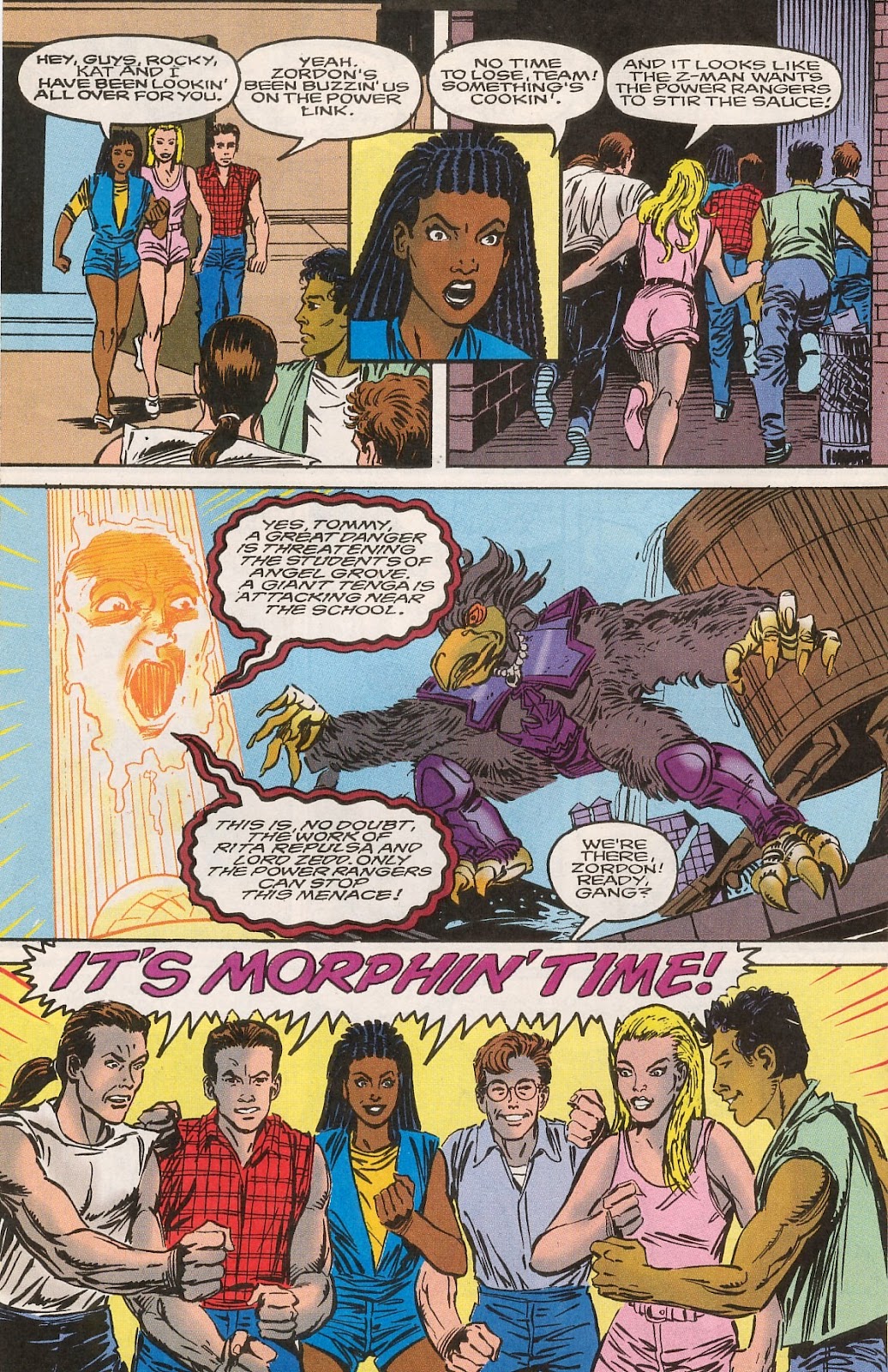 Saban's Mighty Morphin' Power Rangers (1995) issue 4 - Page 20