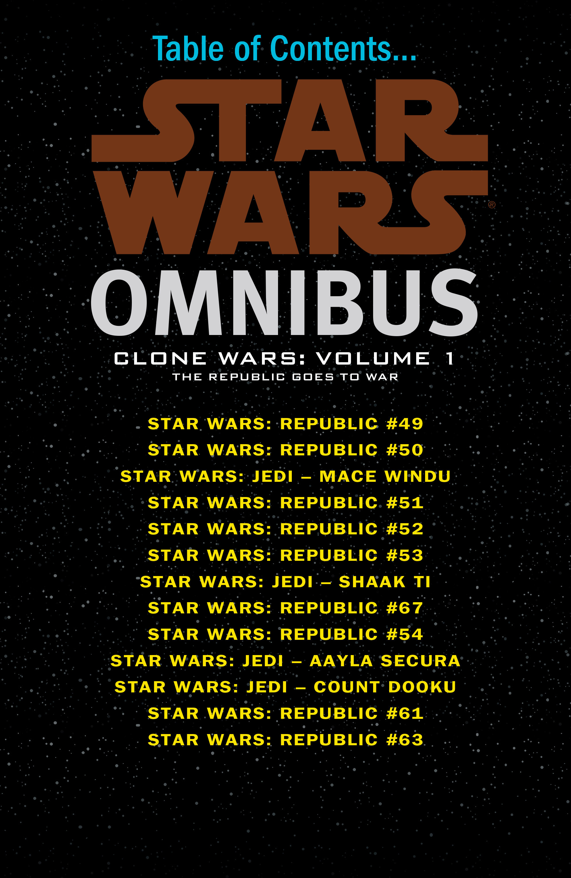 Read online Star Wars Omnibus: Clone Wars comic -  Issue # TPB 1 (Part 1) - 3
