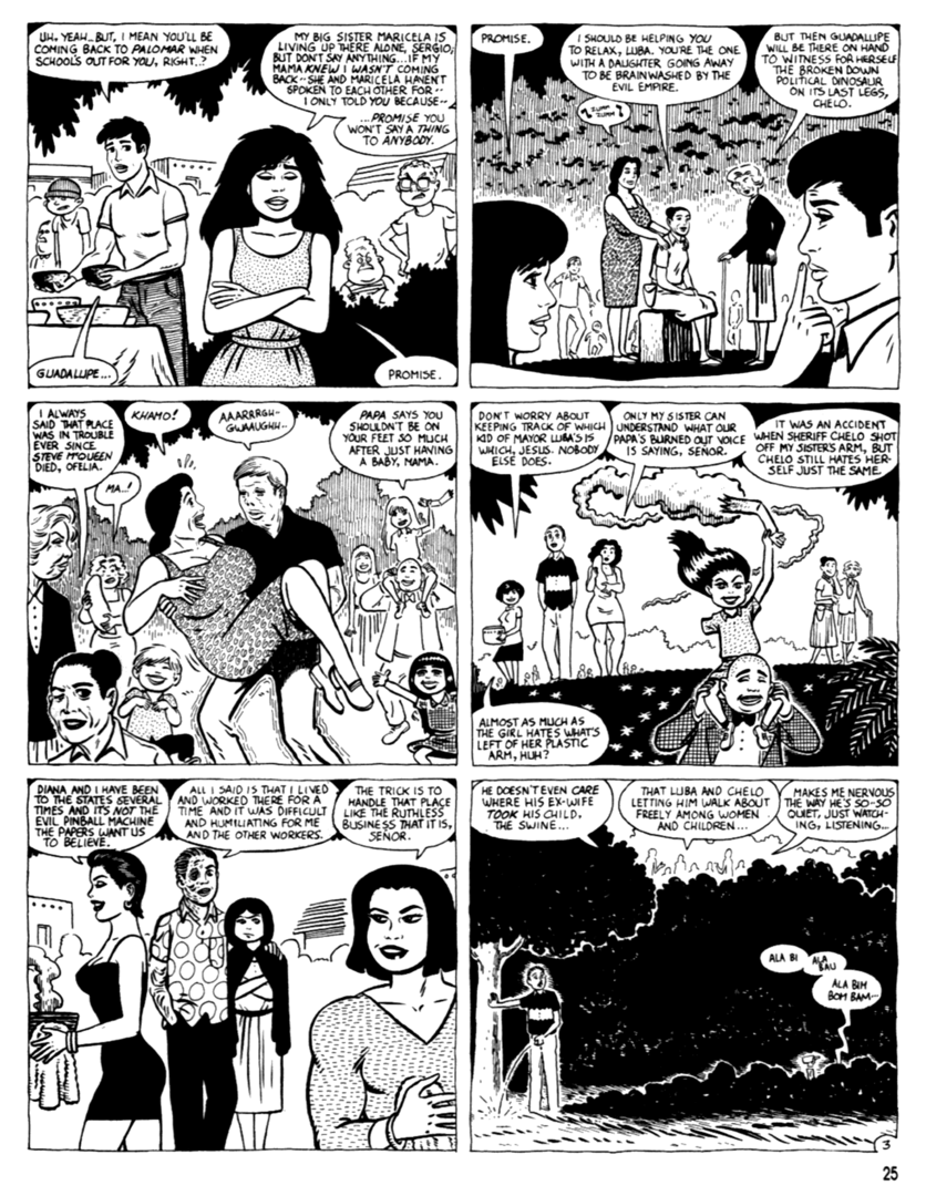 Read online Love and Rockets (1982) comic -  Issue #42 - 27