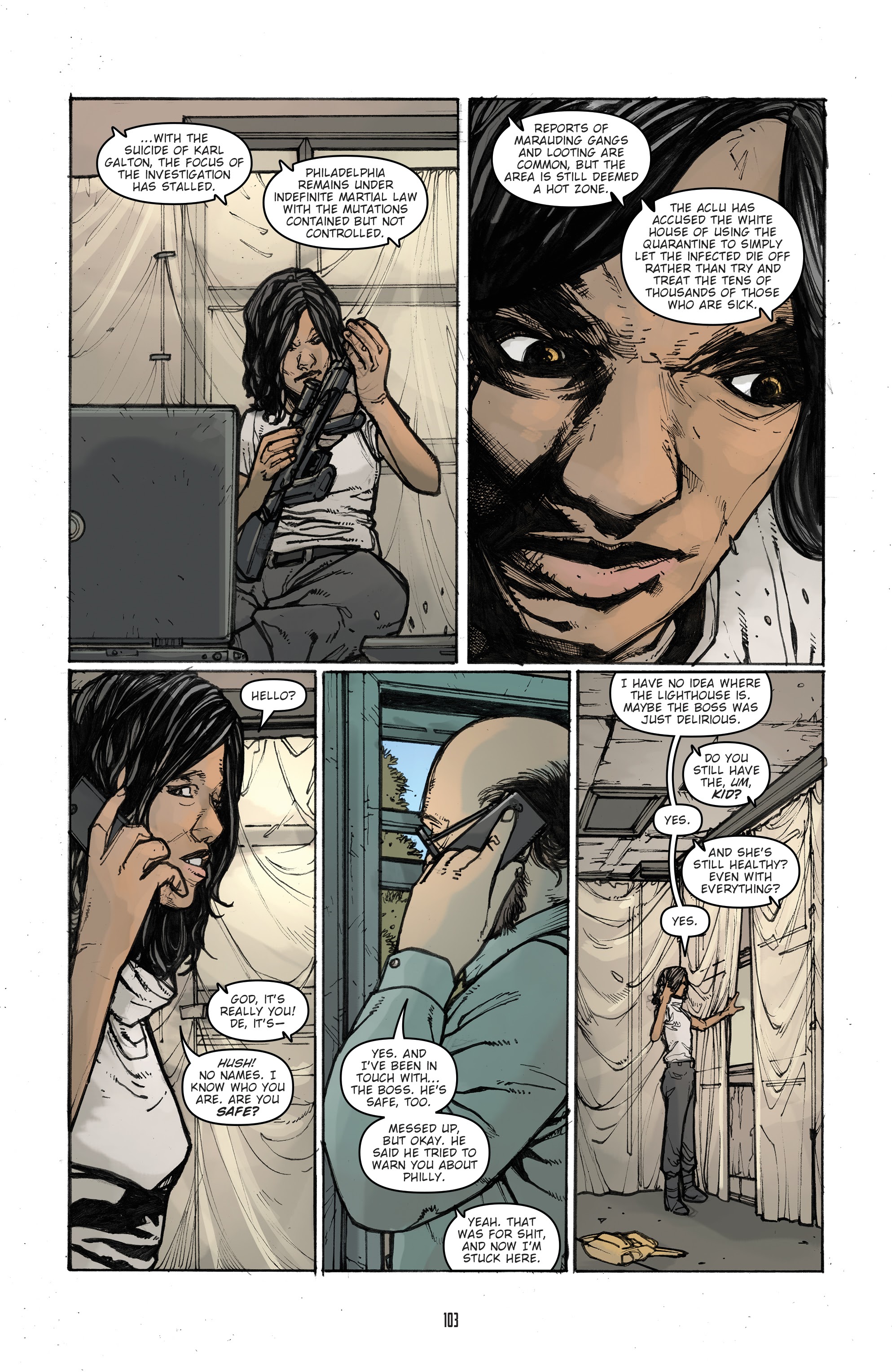 Read online Pandemica comic -  Issue # _TPB - 103