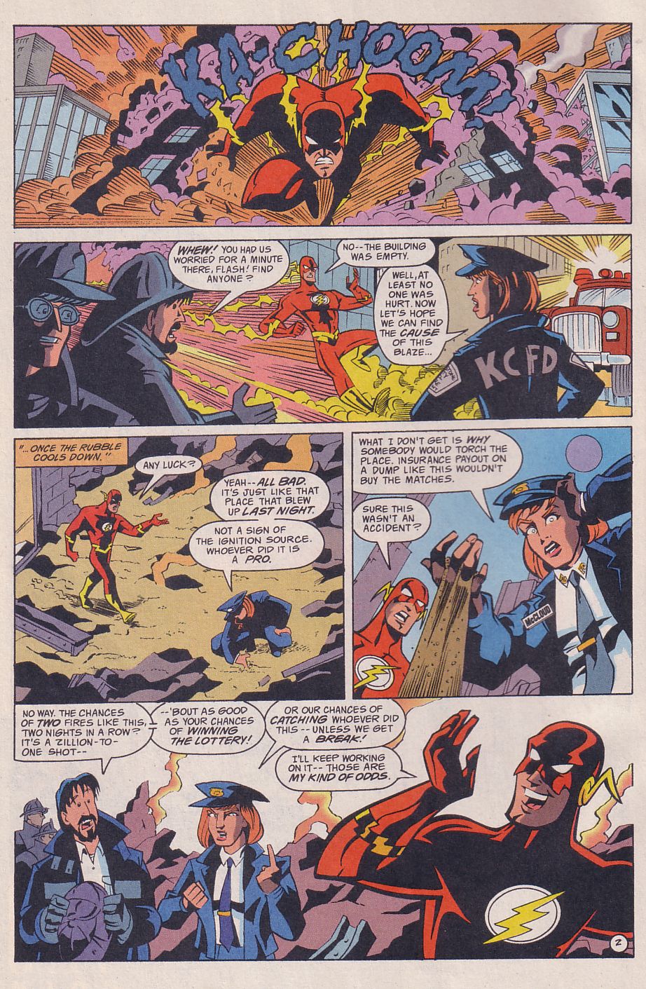 Read online Adventures in the DC Universe comic -  Issue #2 - 3