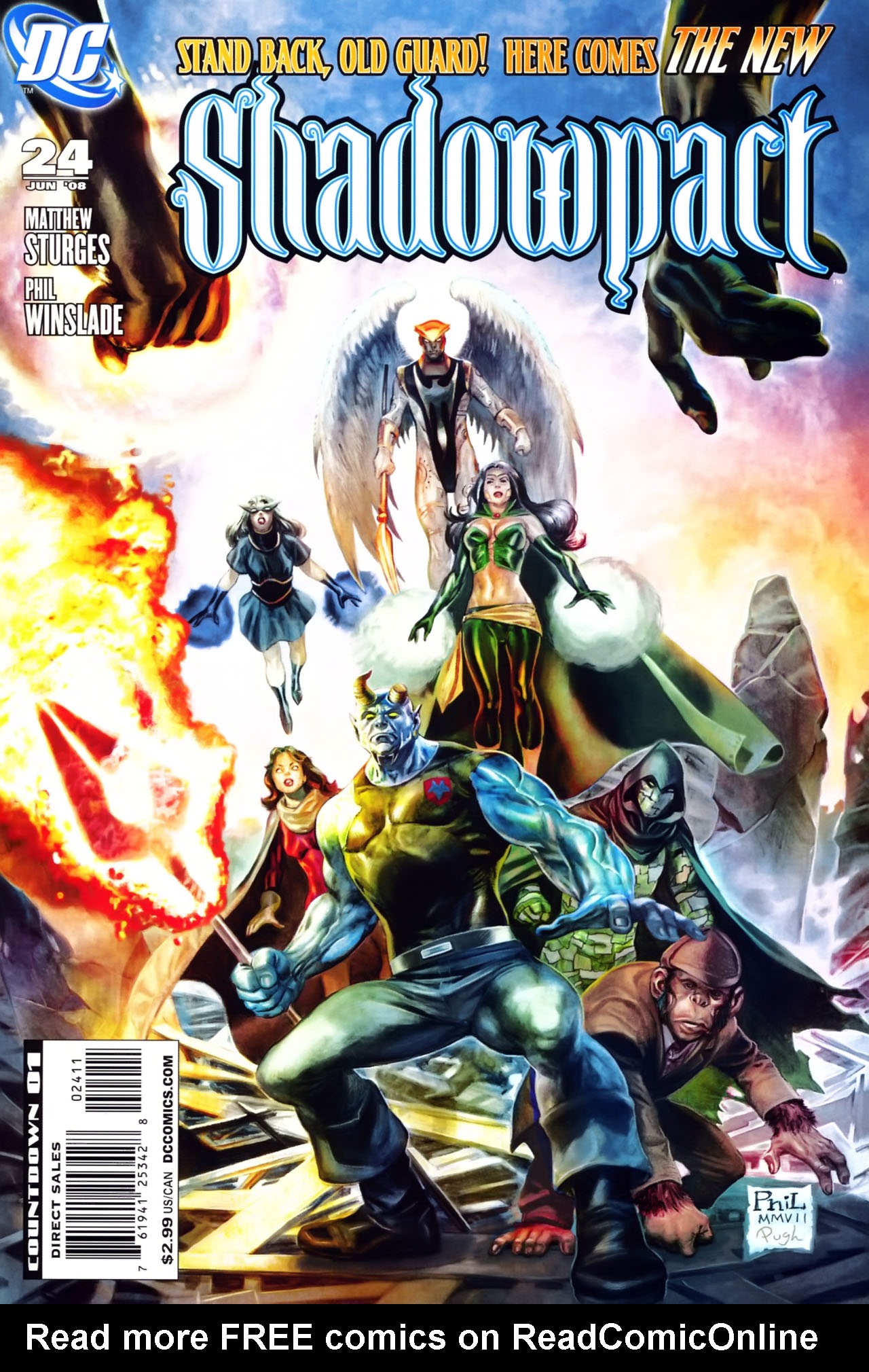 Read online Shadowpact comic -  Issue #24 - 1