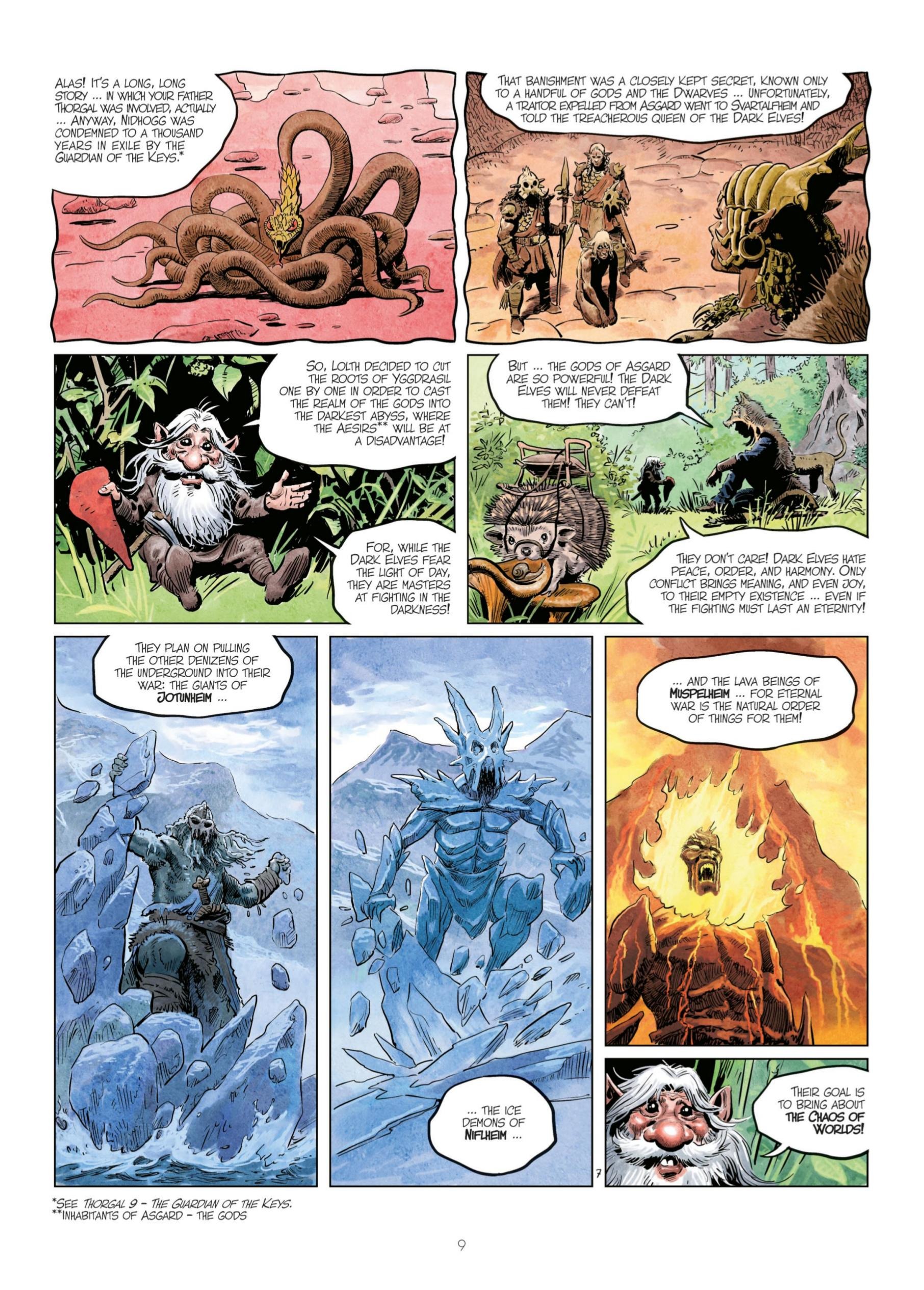 Read online The World of Thorgal: Wolfcub comic -  Issue #6 - 11