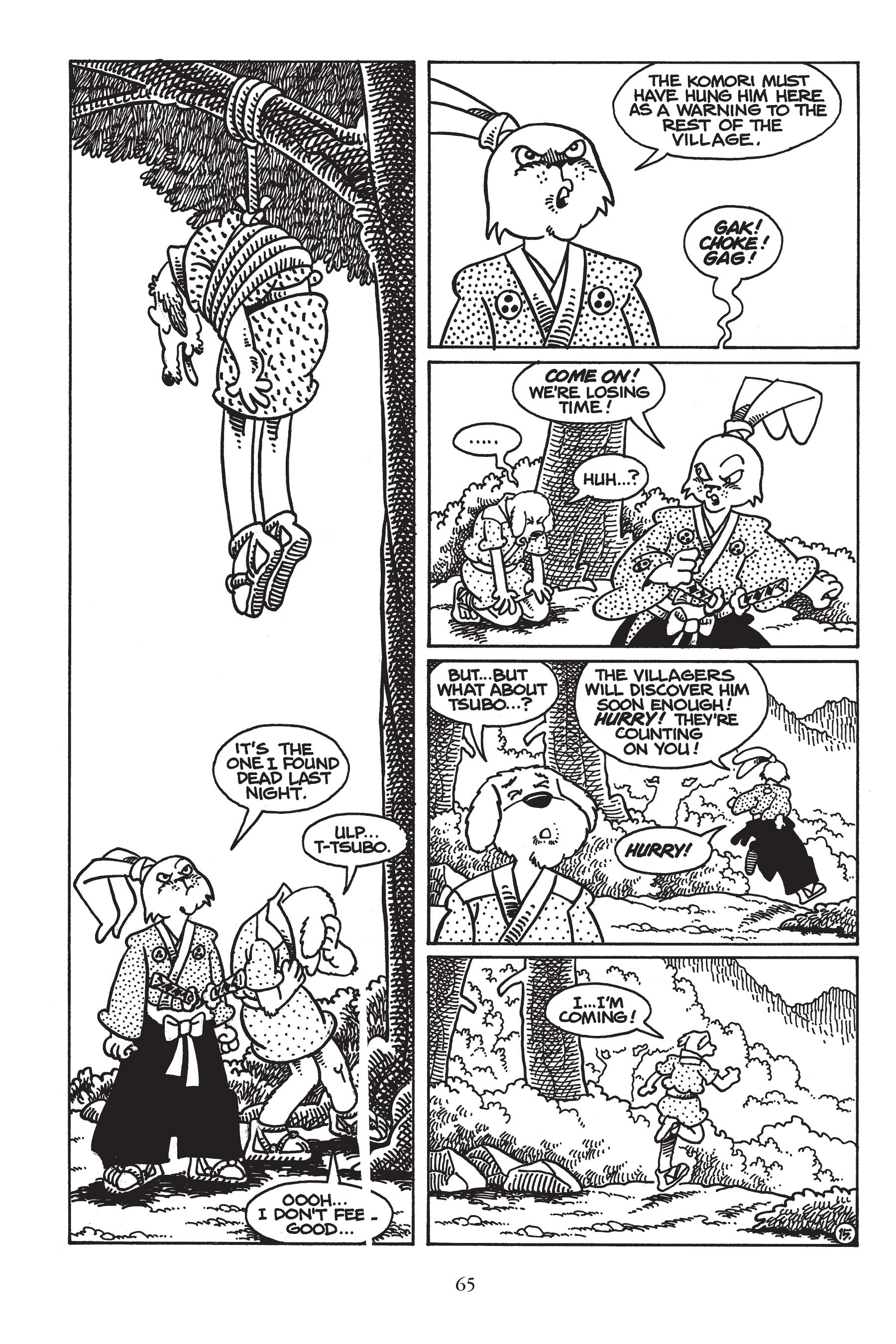 Read online Usagi Yojimbo (1987) comic -  Issue # _TPB 5 - 64