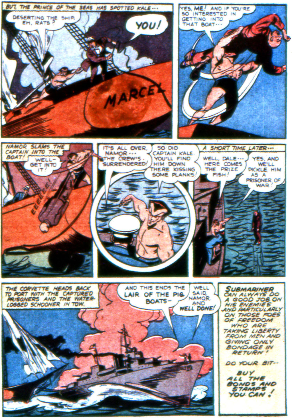 Read online The Human Torch (1940) comic -  Issue #12 - 57
