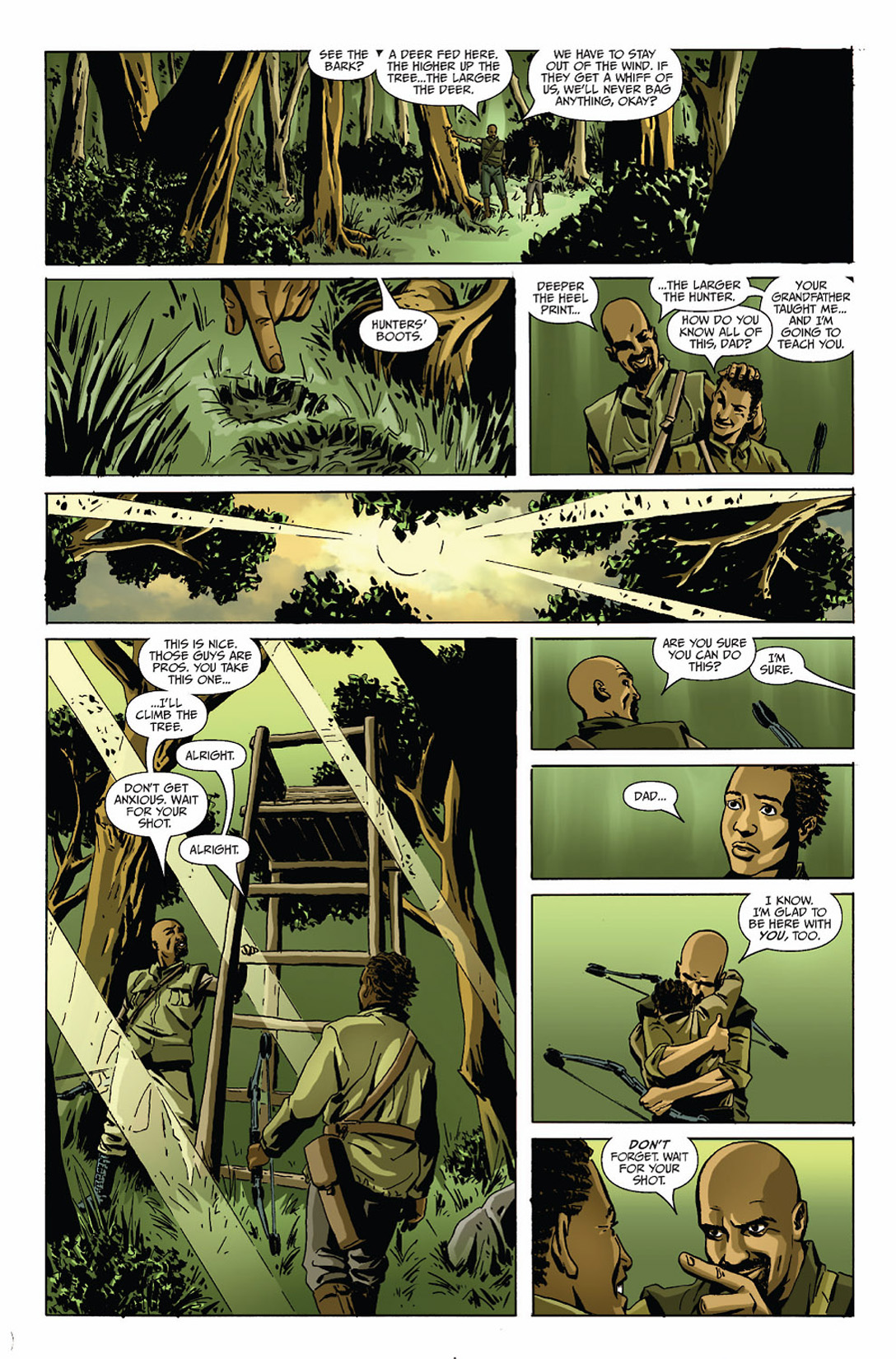 Read online Hunter's Moon comic -  Issue #1 - 23