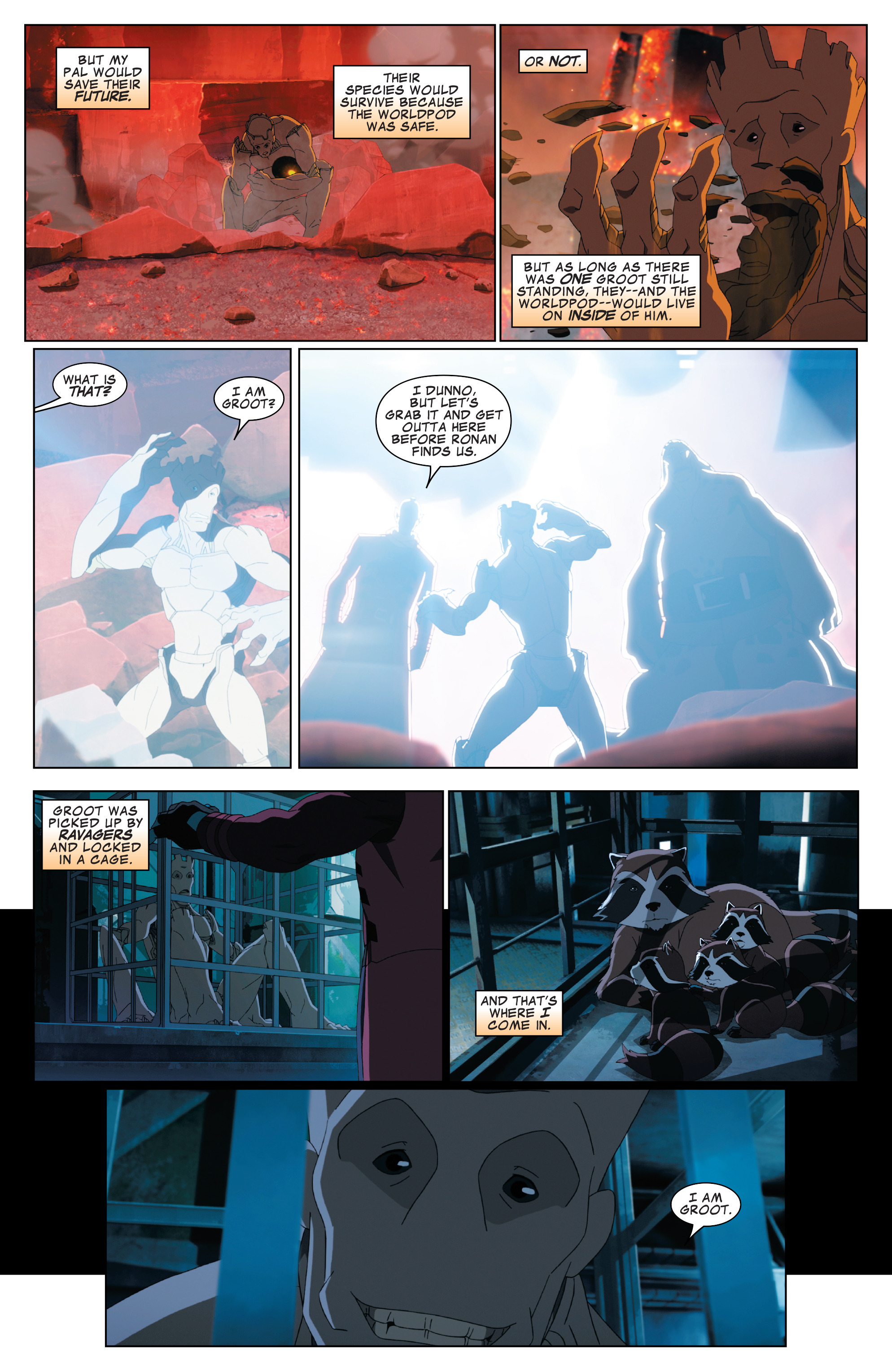 Read online Marvel Universe Guardians of the Galaxy [I] comic -  Issue #4 - 17