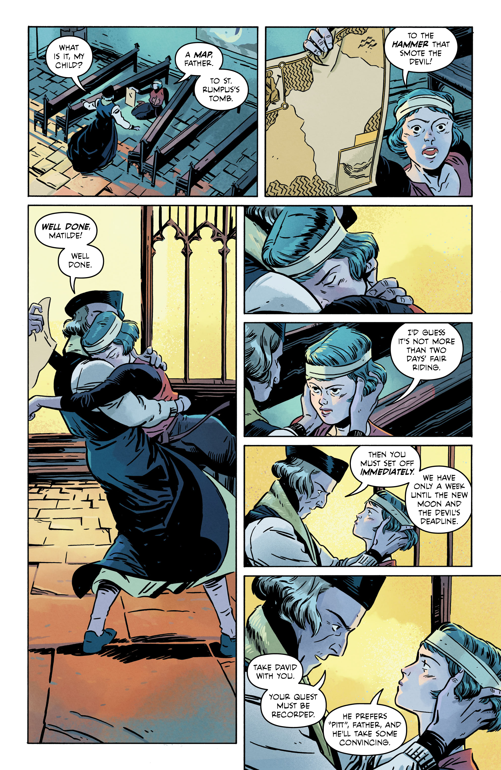 Read online Gospel comic -  Issue #2 - 17