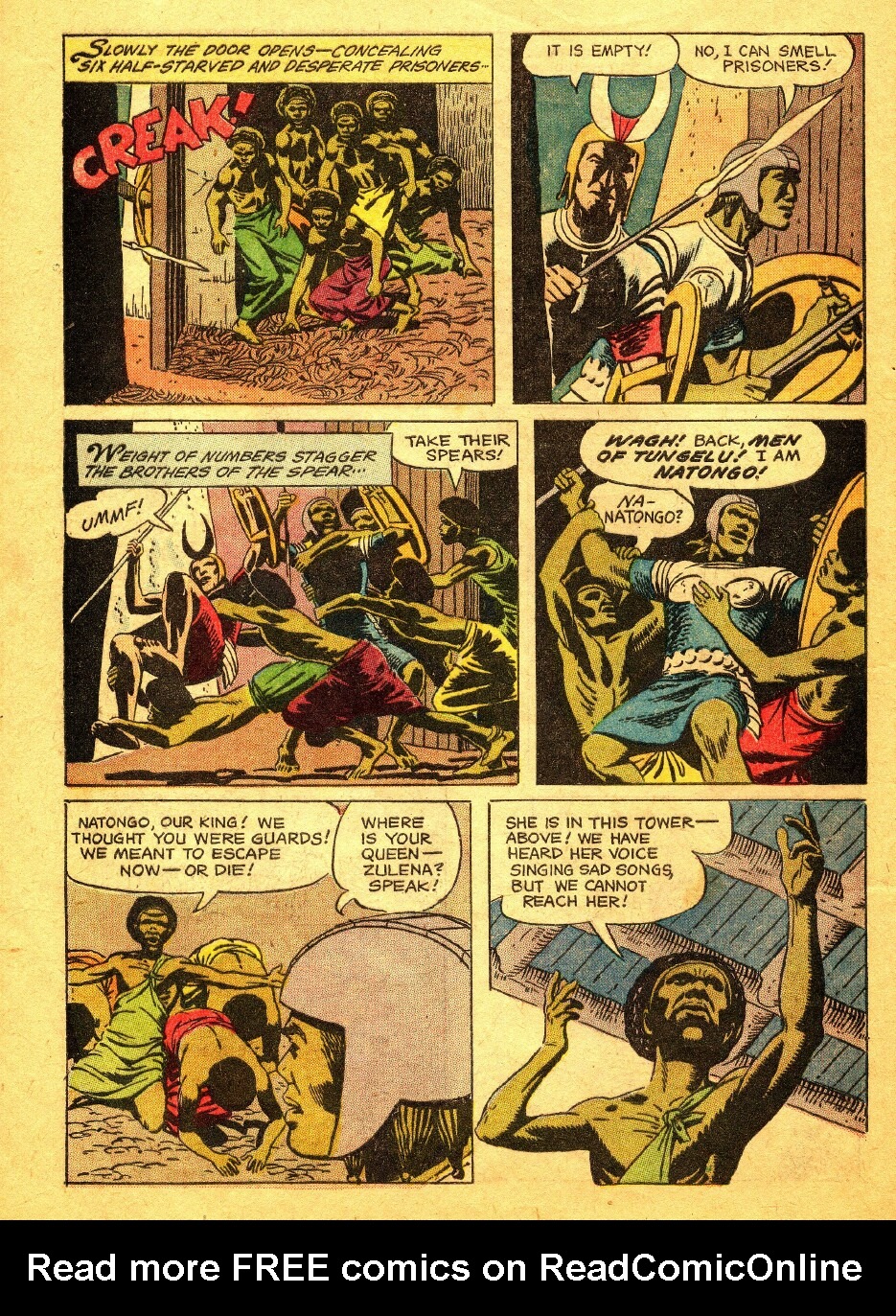 Read online Tarzan (1948) comic -  Issue #108 - 32