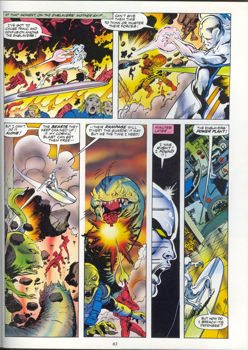 Read online Marvel Graphic Novel comic -  Issue #58 - Silver Surfer - The Enslavers - 65