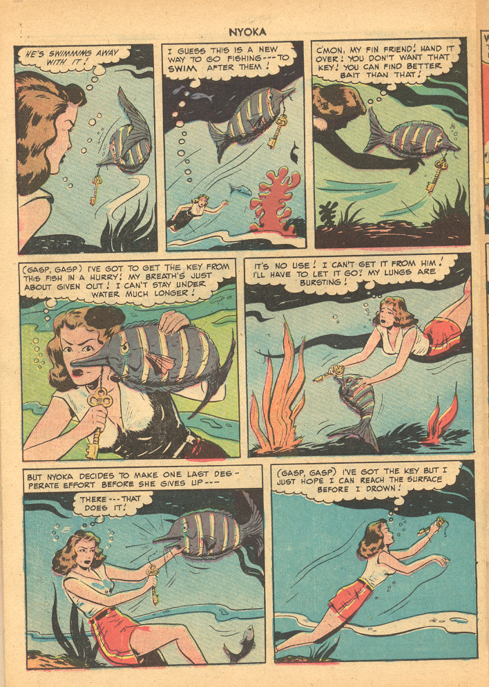 Read online Nyoka the Jungle Girl (1945) comic -  Issue #31 - 38
