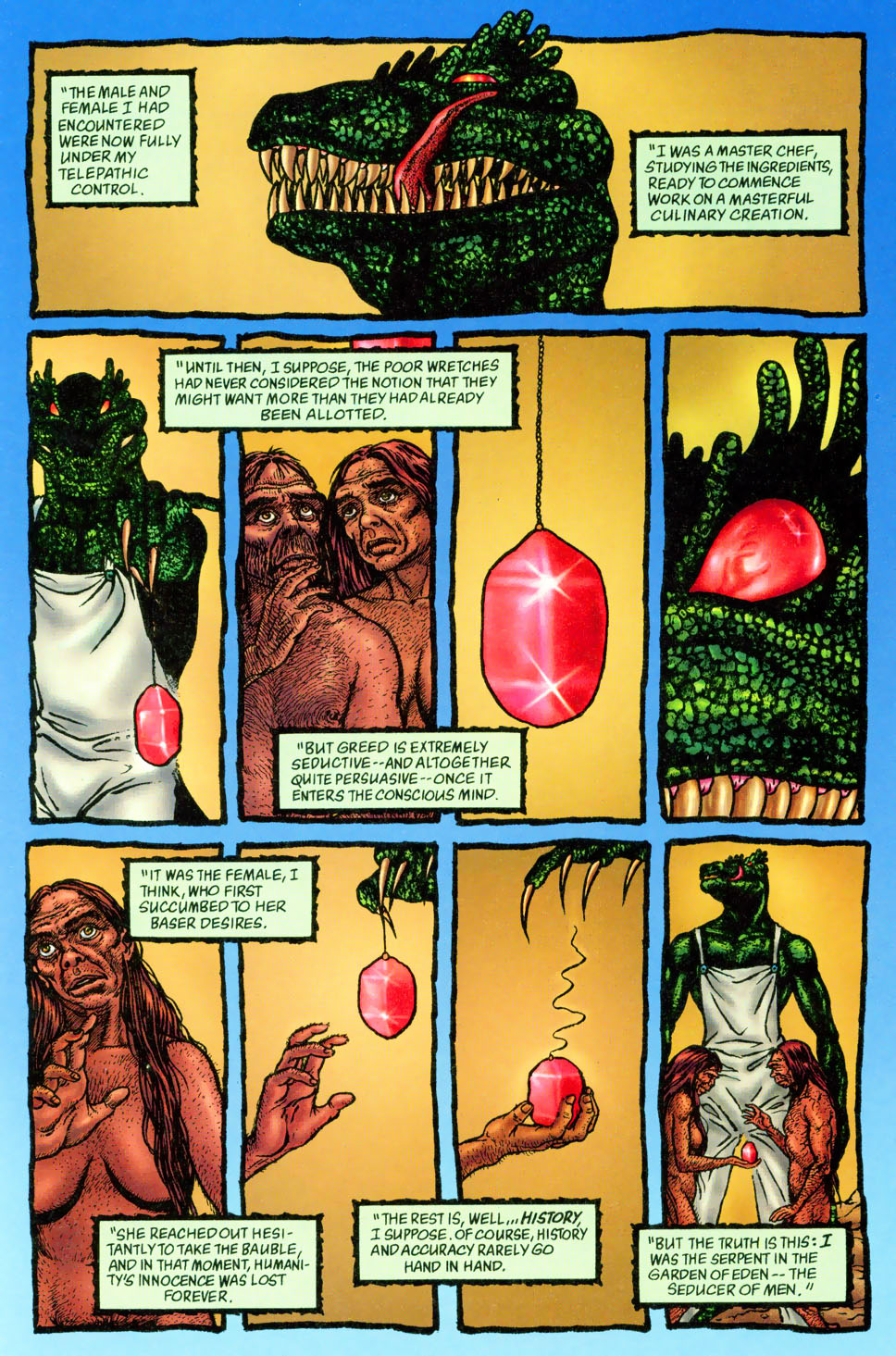 Read online Neil Gaiman's Teknophage comic -  Issue #8 - 21