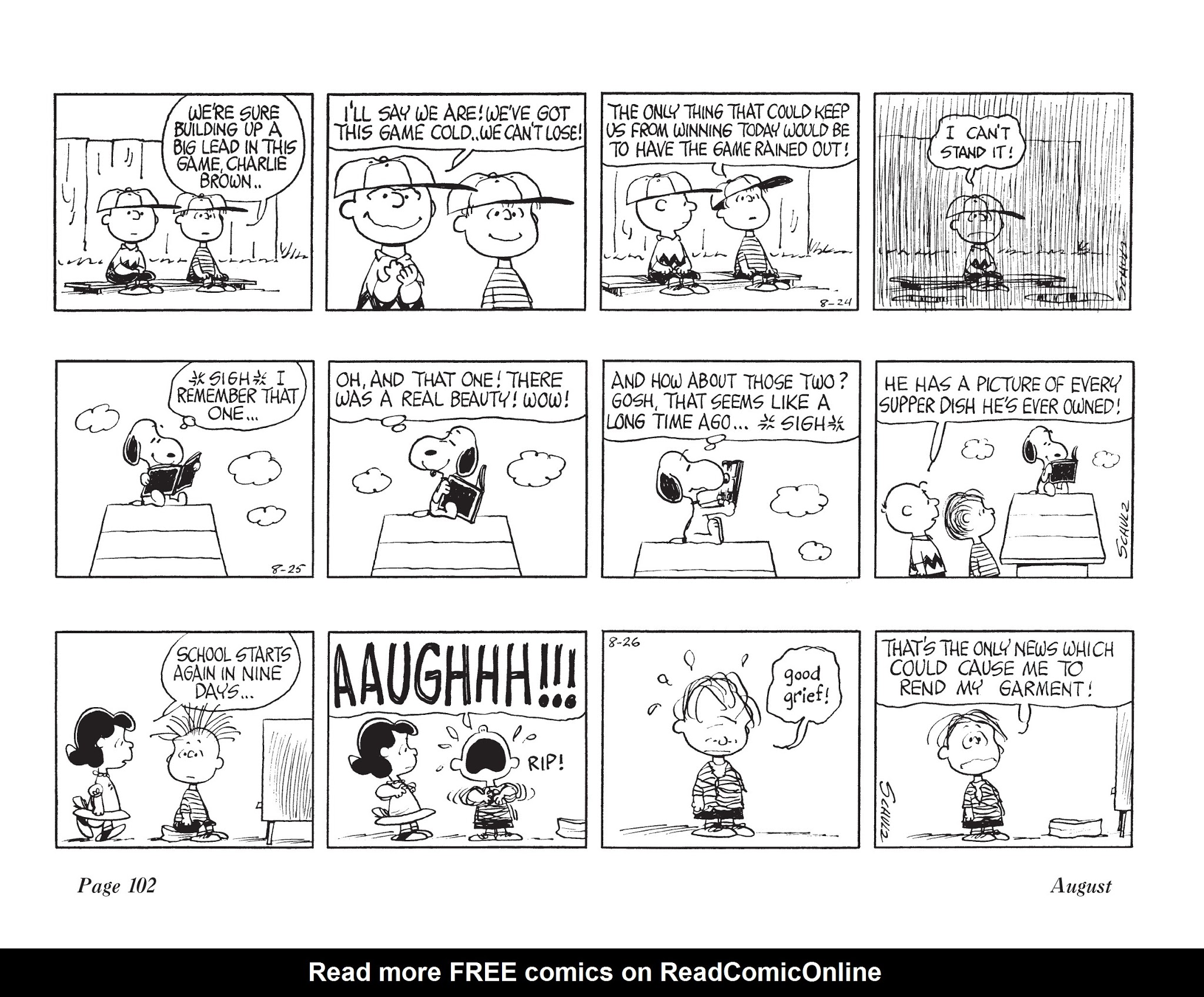Read online The Complete Peanuts comic -  Issue # TPB 9 - 113