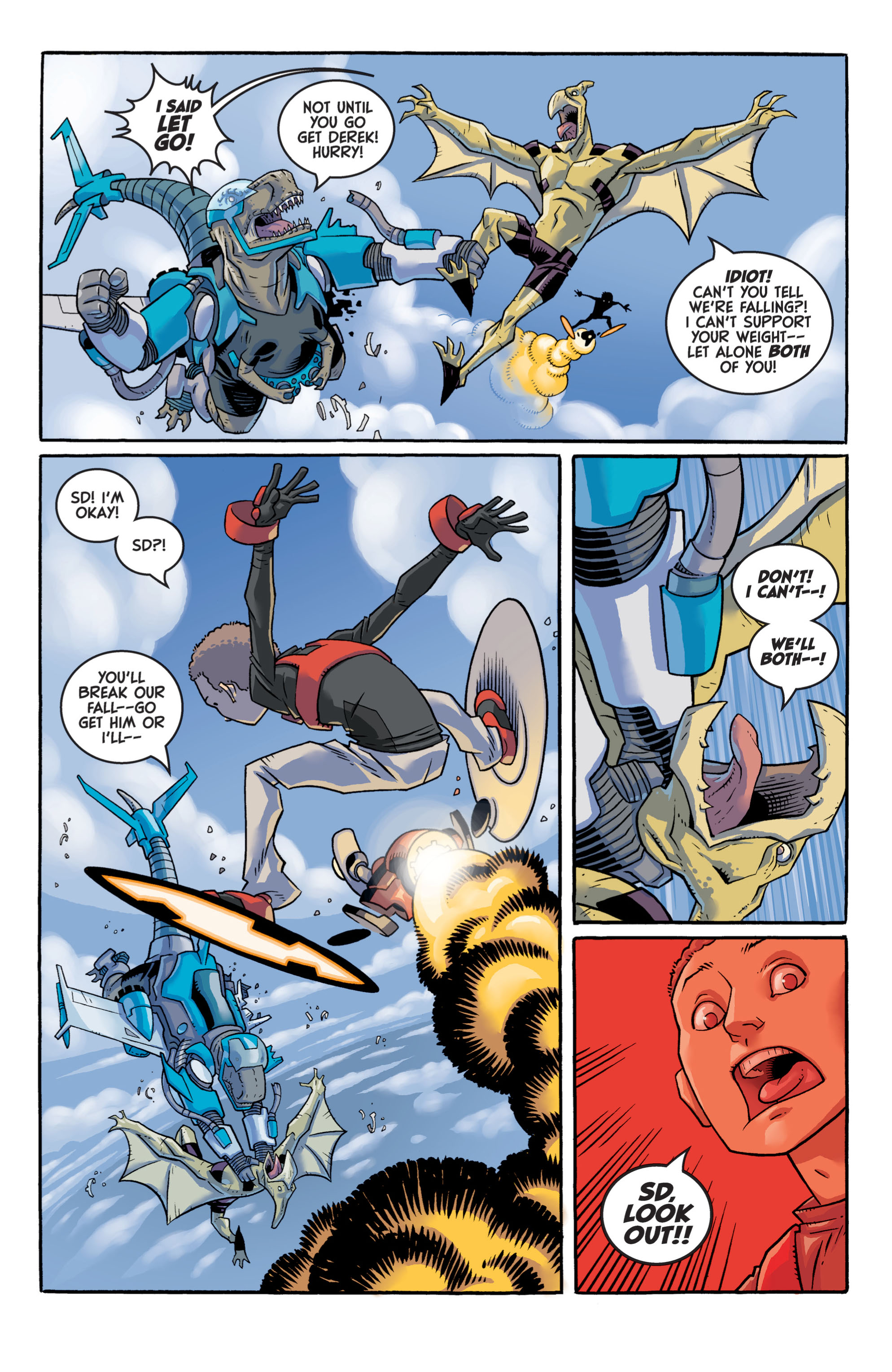 Read online Super Dinosaur (2011) comic -  Issue #4 - 5