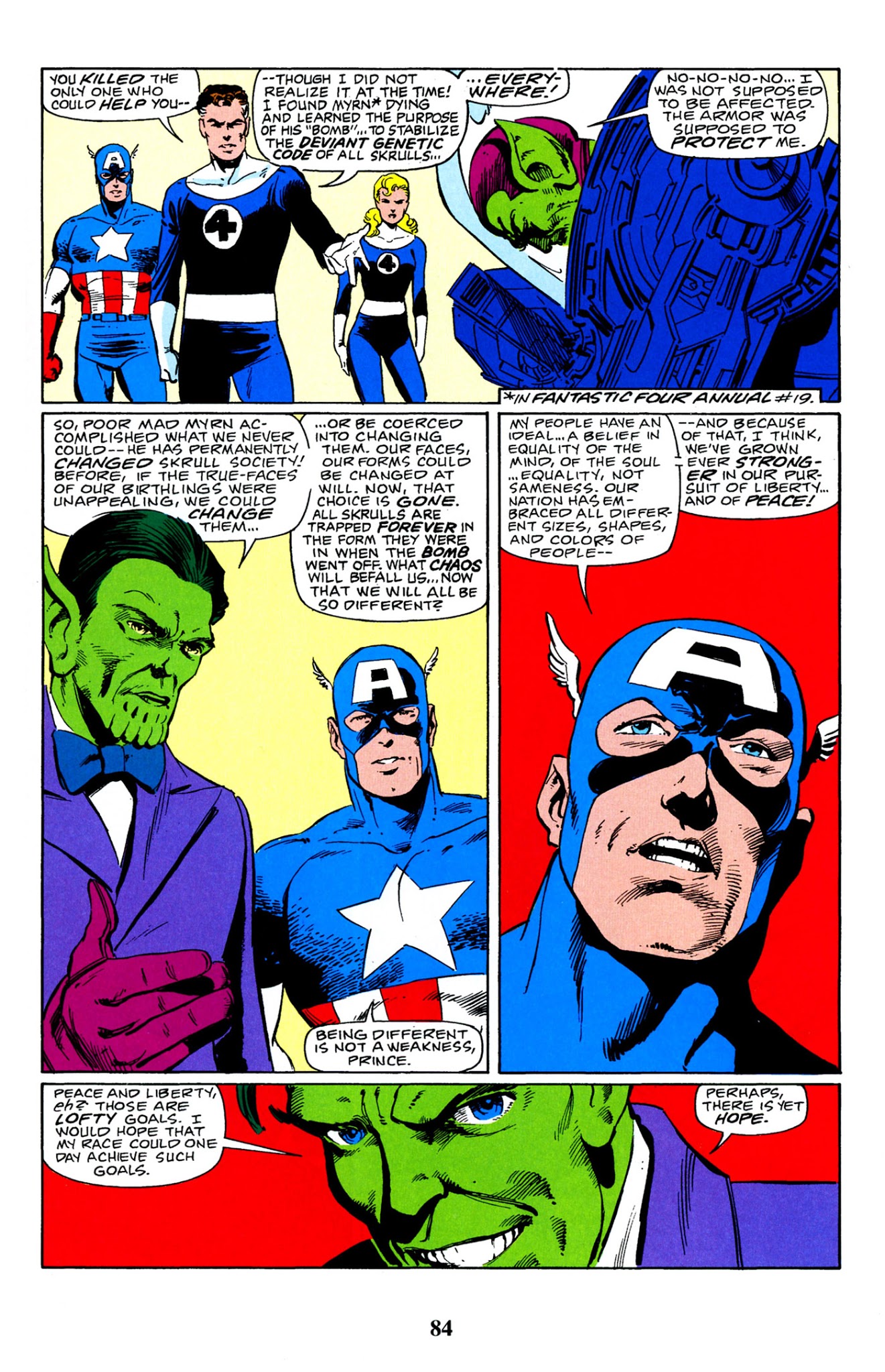 Read online Fantastic Four Visionaries: John Byrne comic -  Issue # TPB 7 - 85