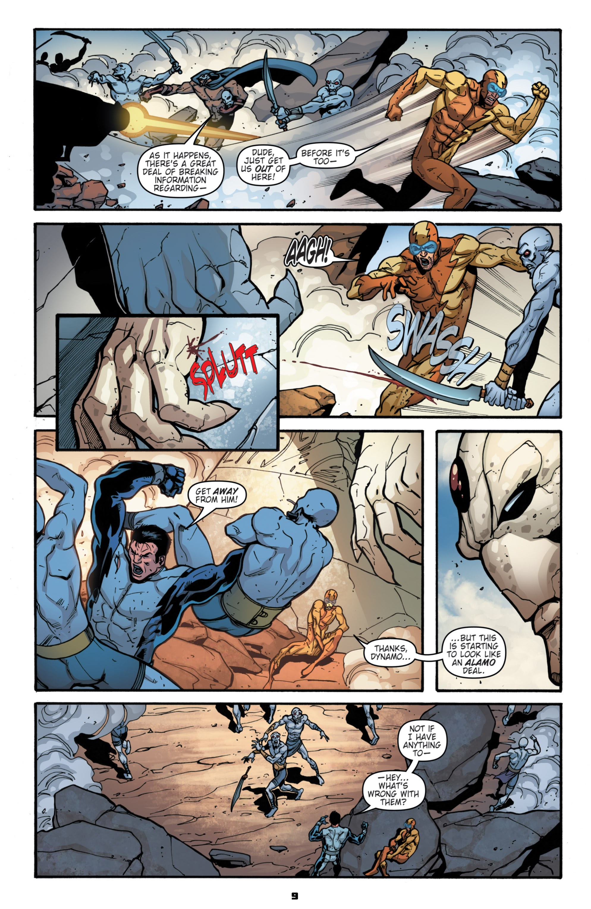 Read online T.H.U.N.D.E.R. Agents (2013) comic -  Issue #4 - 11